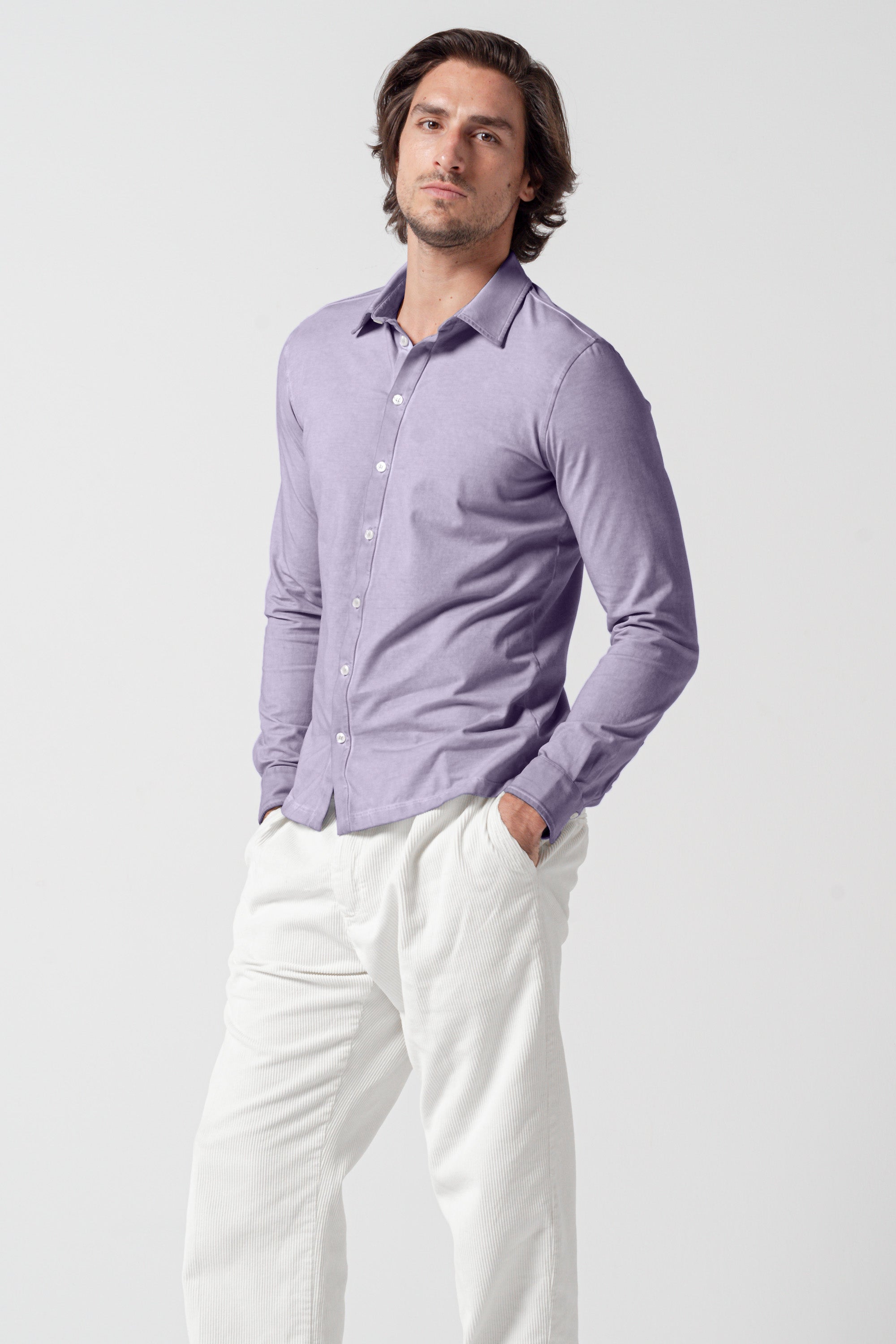 Performance Shirt in Mauve