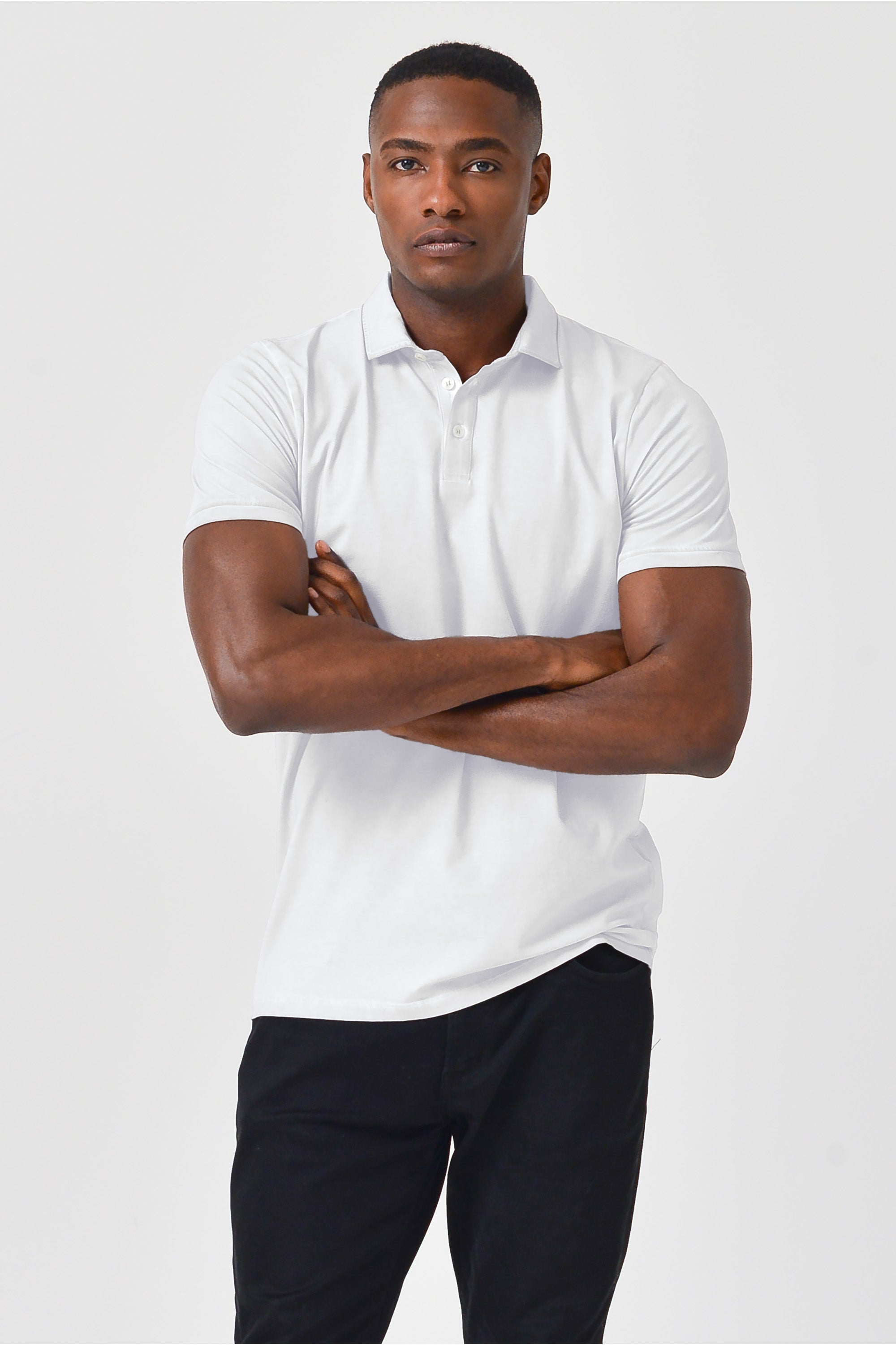 Performance Polo in White
