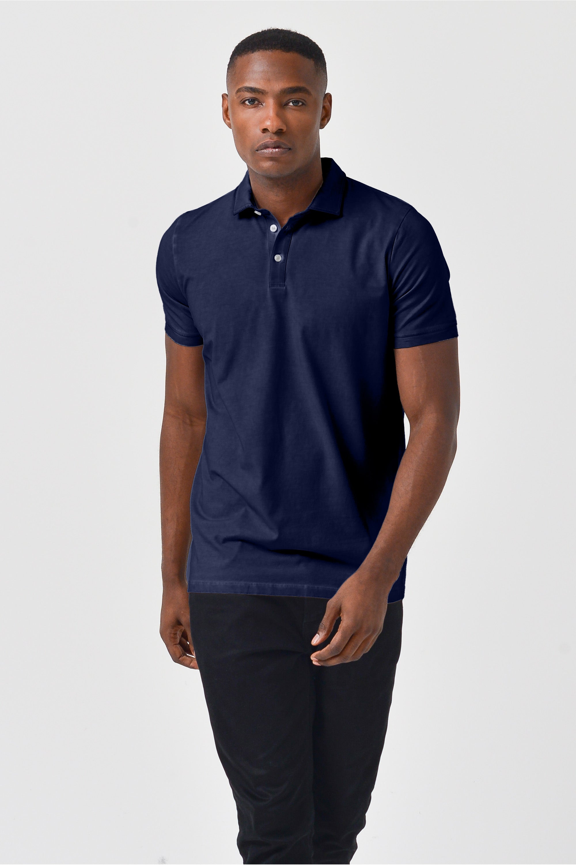Performance Polo in Navy