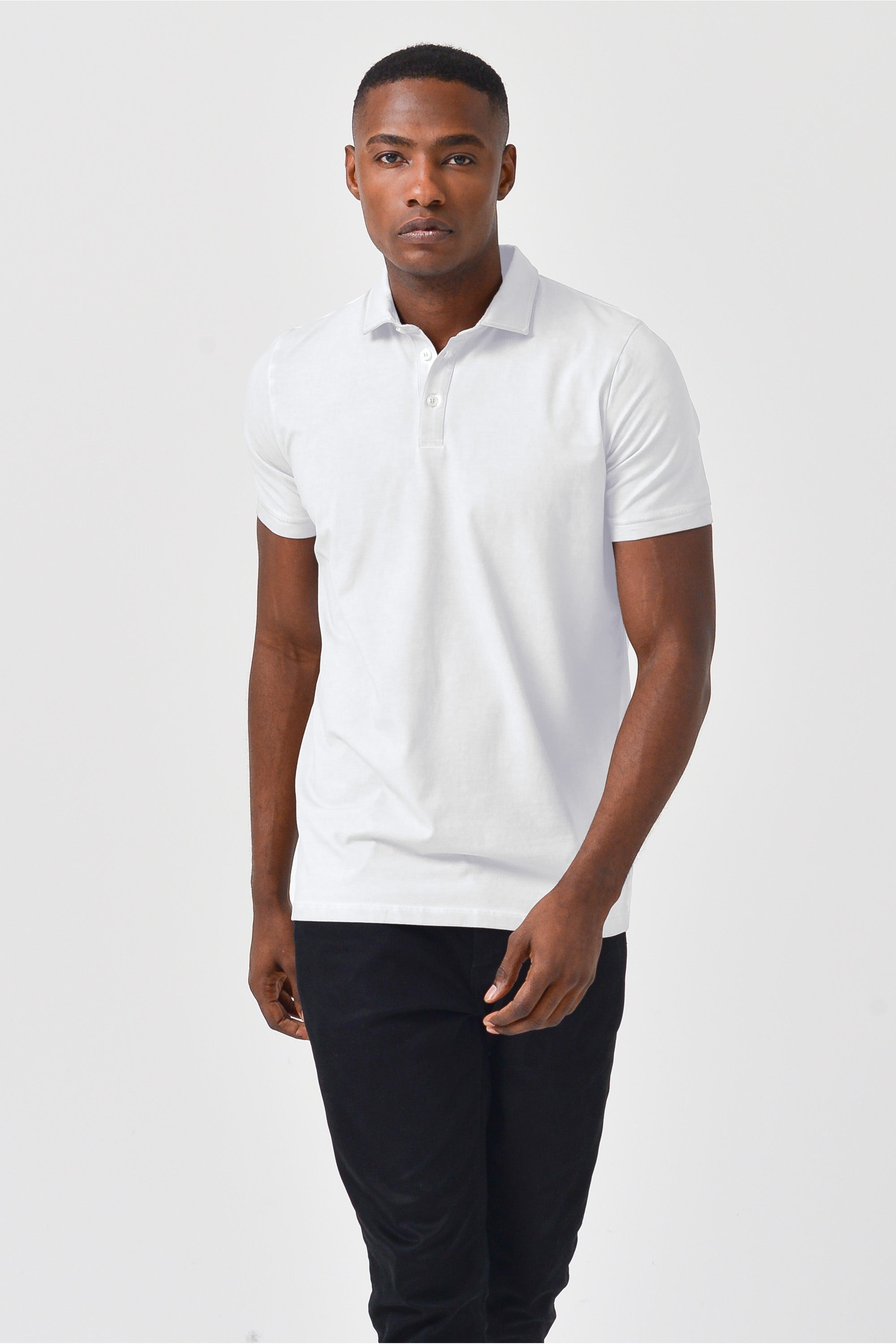 Performance Polo in White