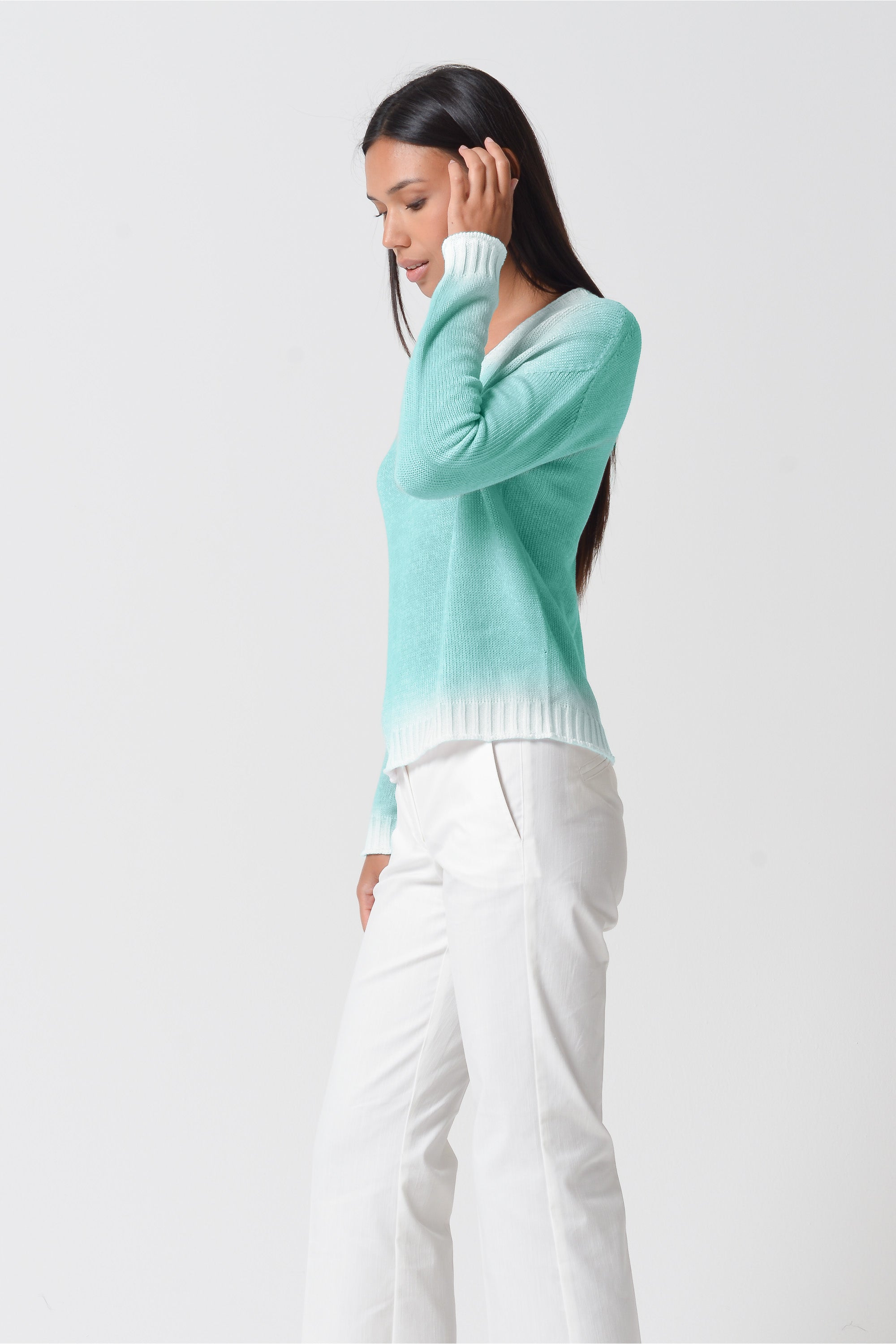 Cogo V Knit Spray Art - Water