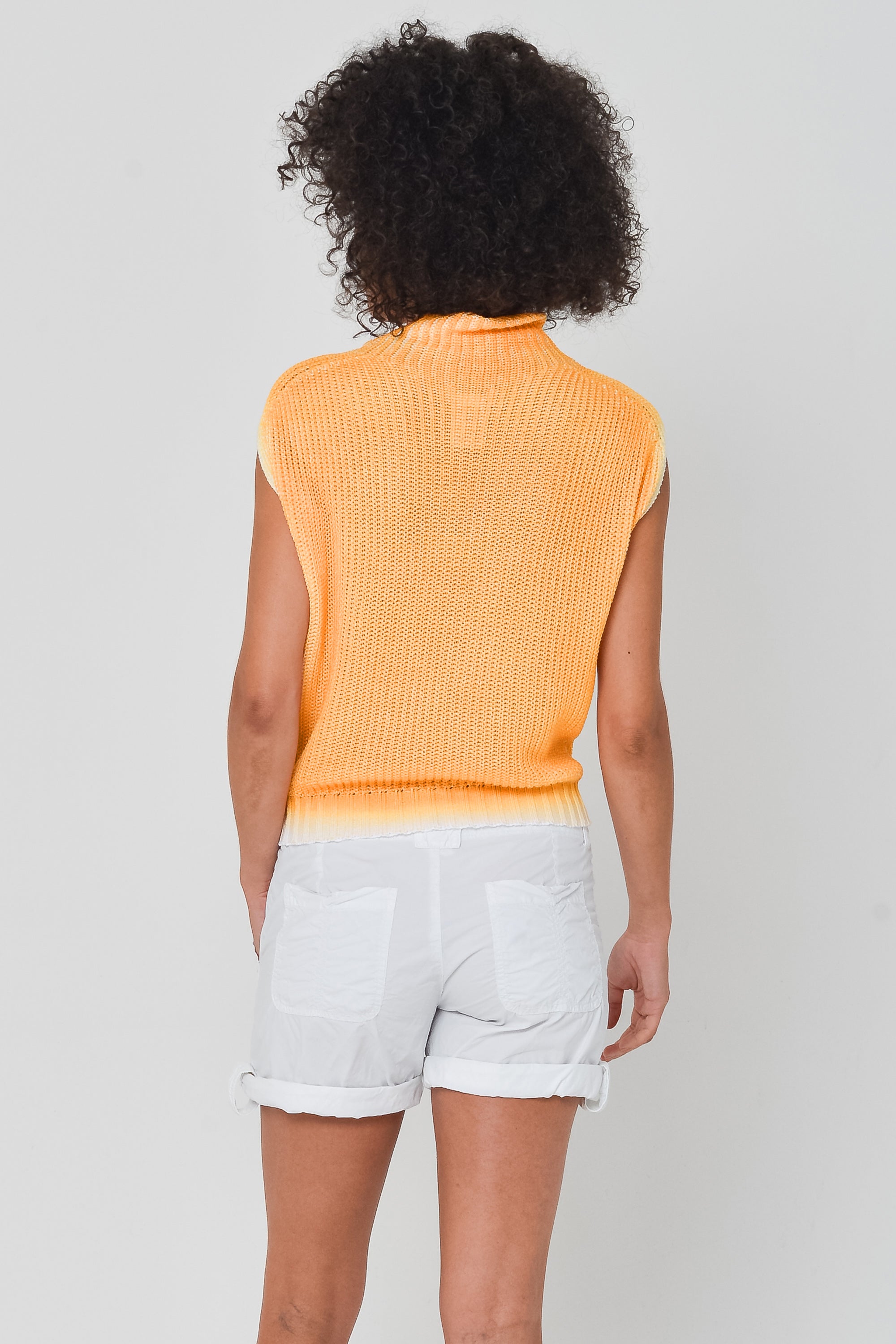 Spray Art Ribbed Mini Knit in Sundance