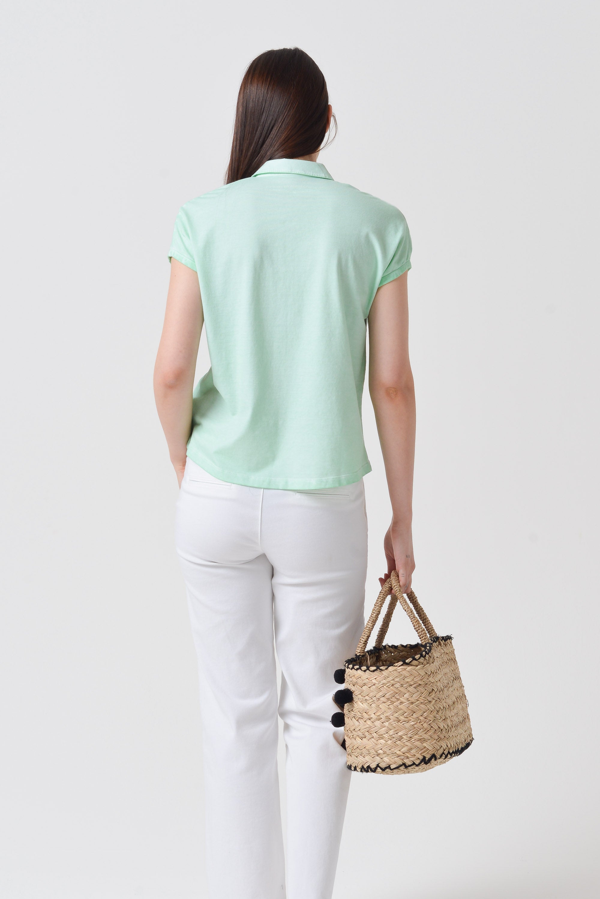 Summer Love Polo in Mint