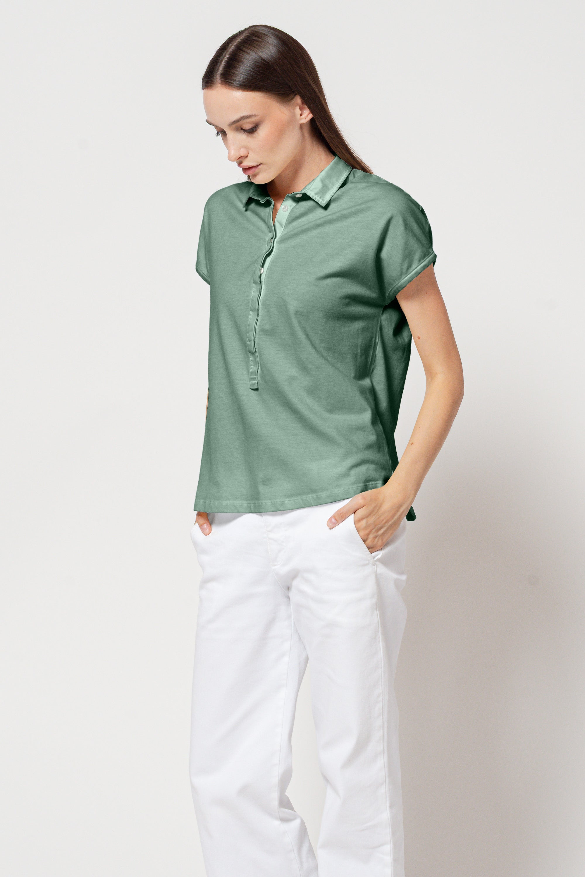 Summer Love Polo - Juniper