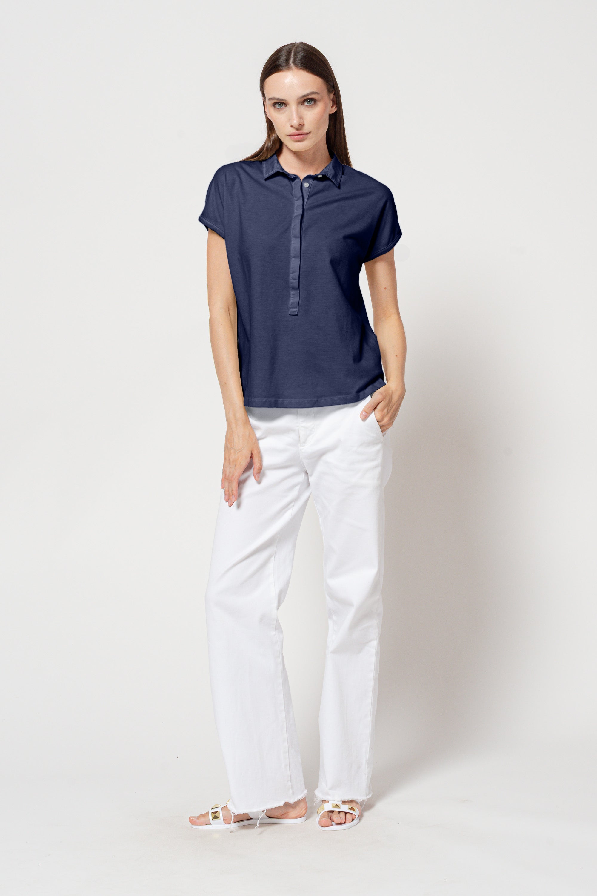 Summer Love Polo - Navy