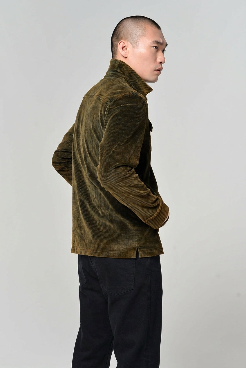 Mayport - Corduroy Tracker Jacket Jacket - Rust