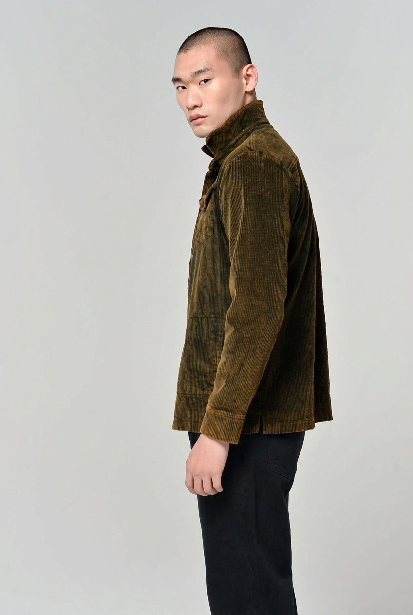 Mayport - Corduroy Tracker Jacket Jacket - Rust