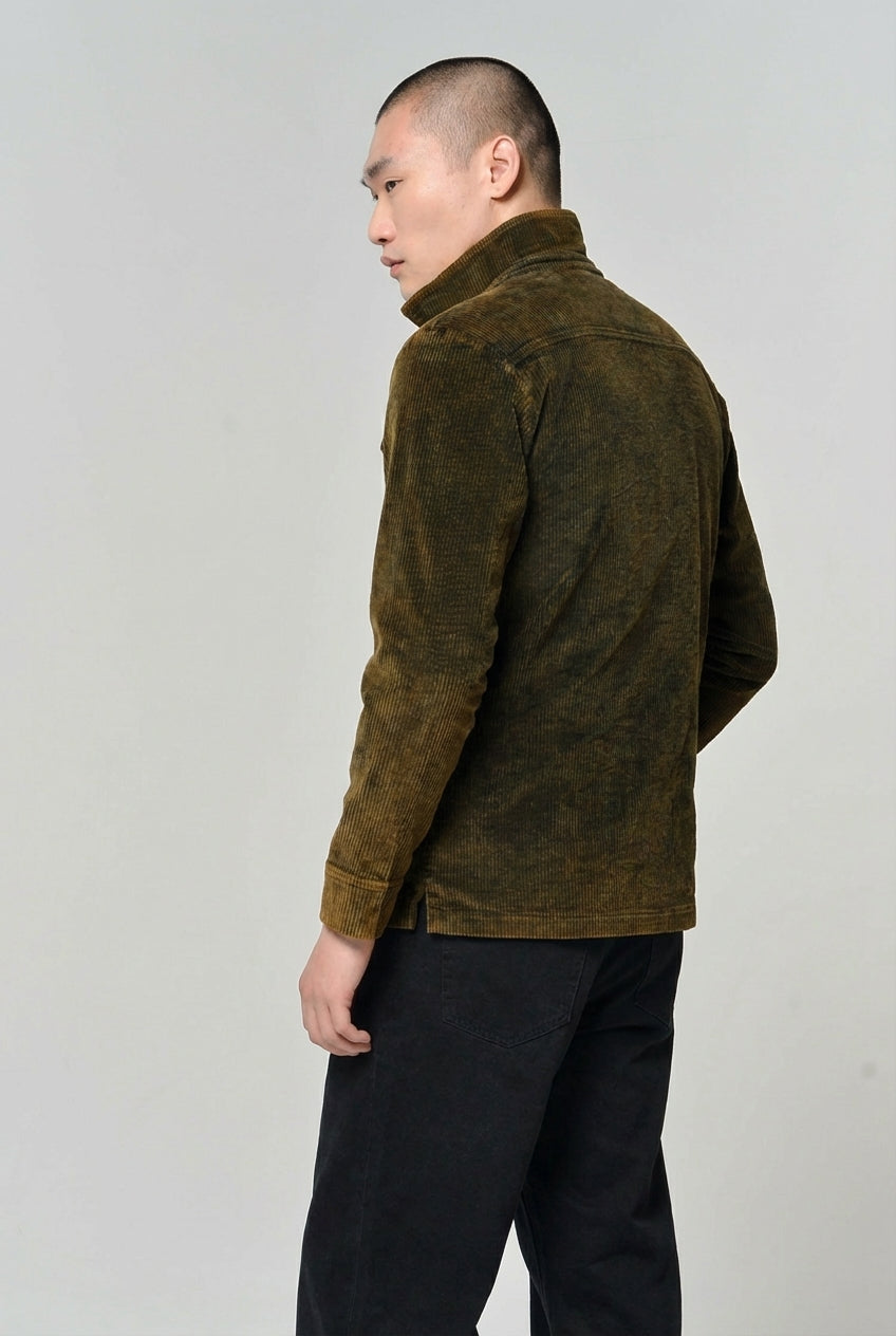 Mayport - Corduroy Tracker Jacket Jacket - Rust