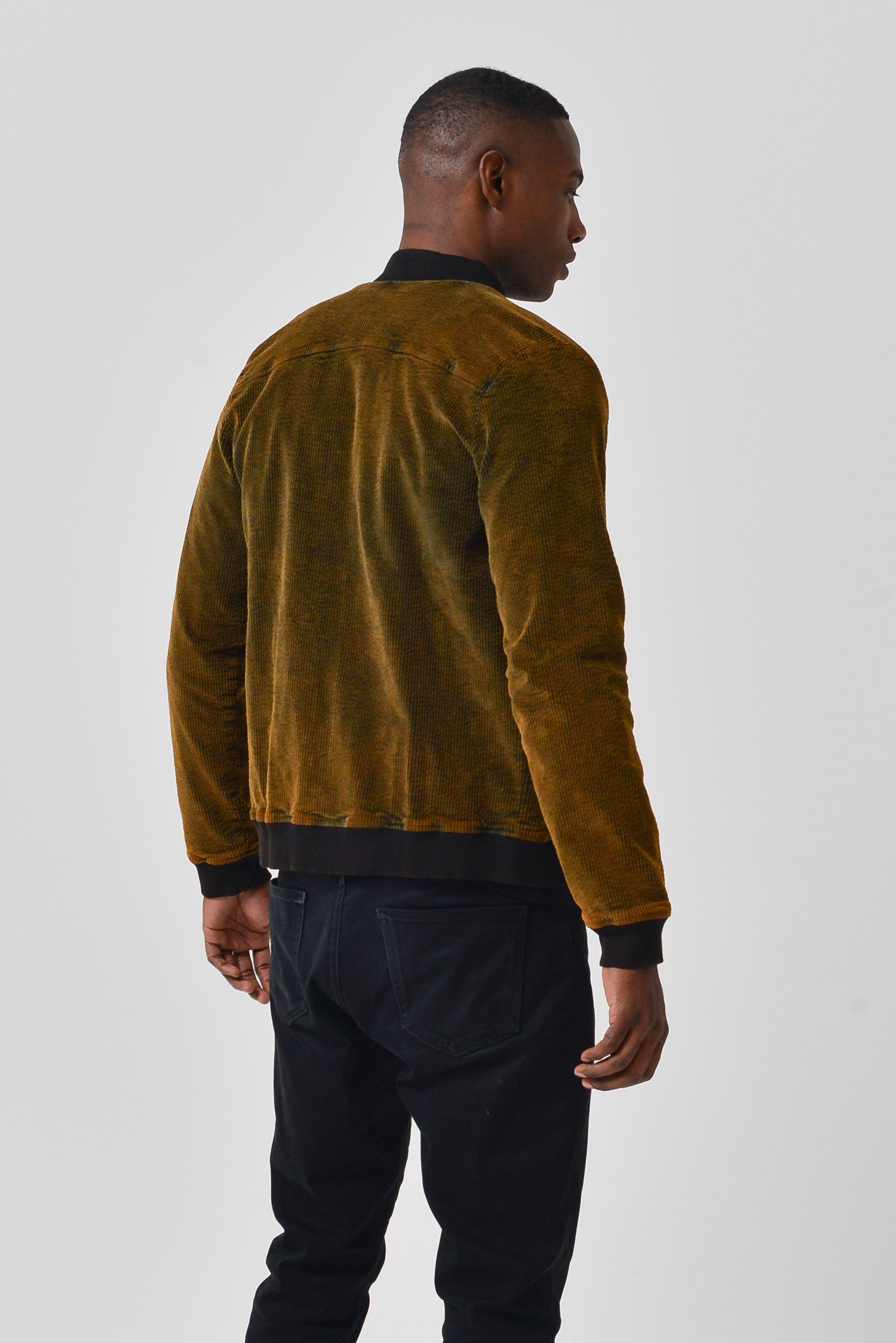Hyton Bomber Jacket - Rust