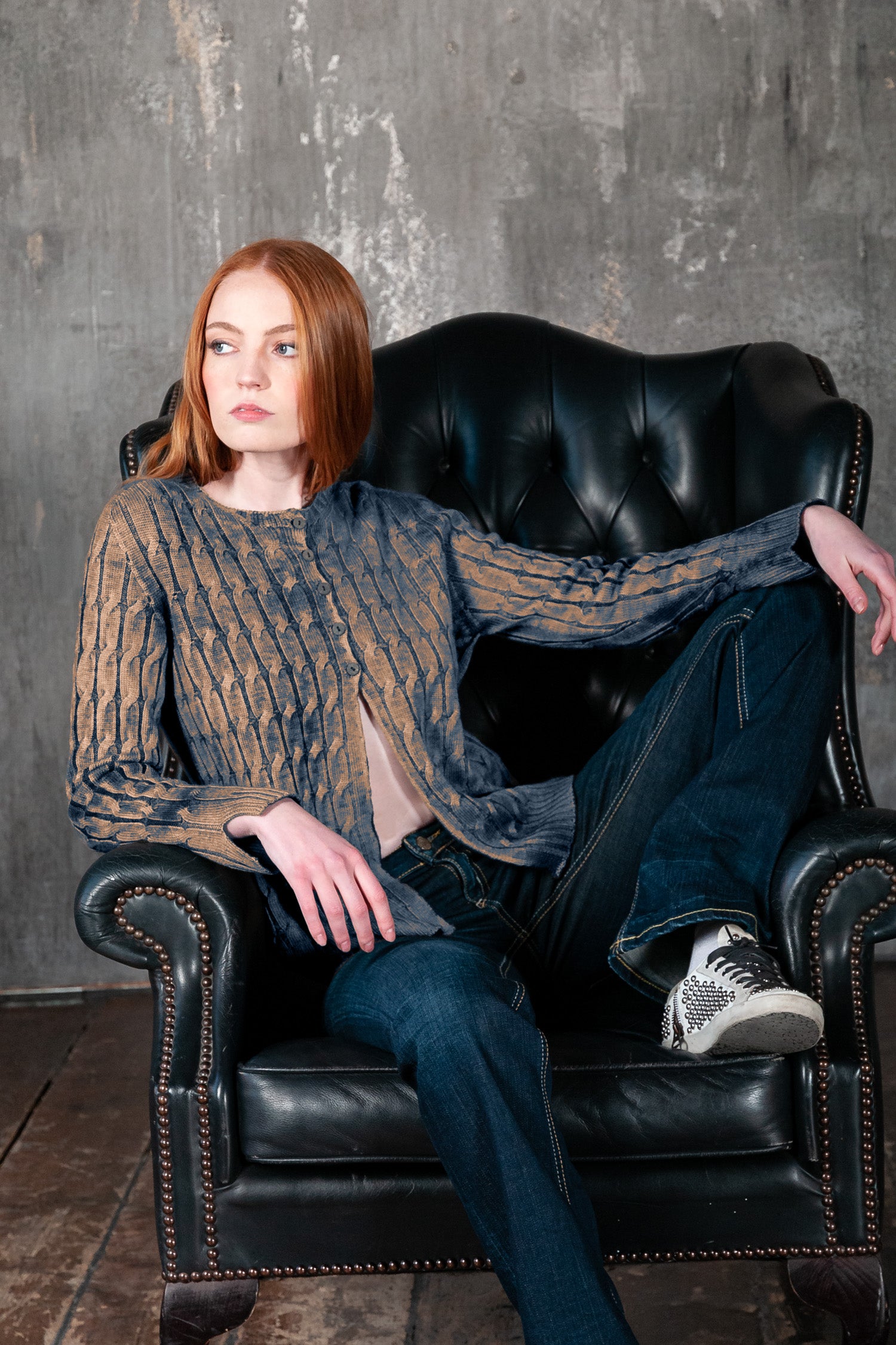 Dores Rock Art Sweater - Flint