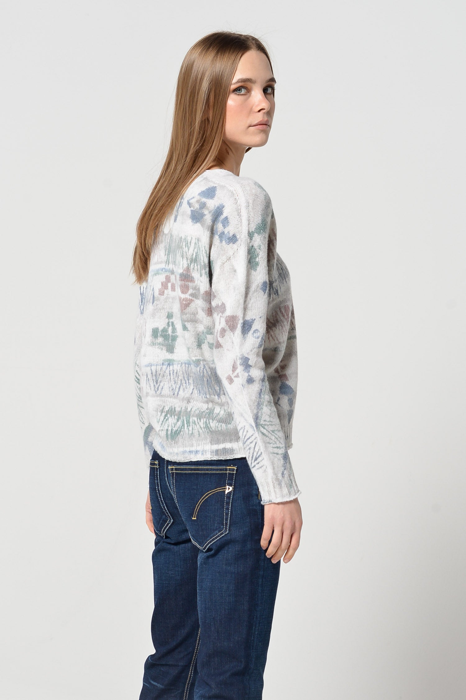 Oaken Ethnic Sweater - Topia