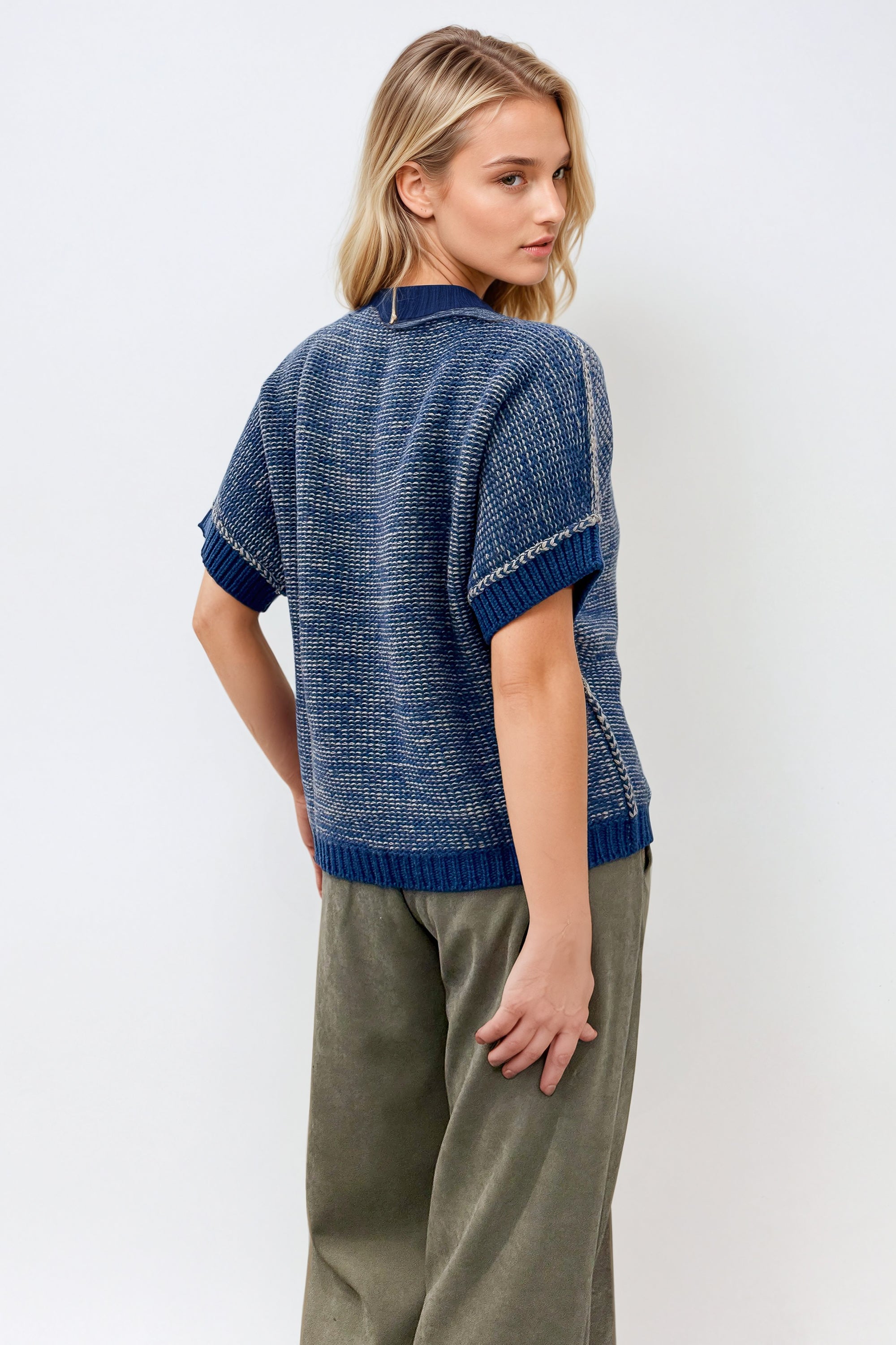 Cantray Sweater - Sapphire Blue