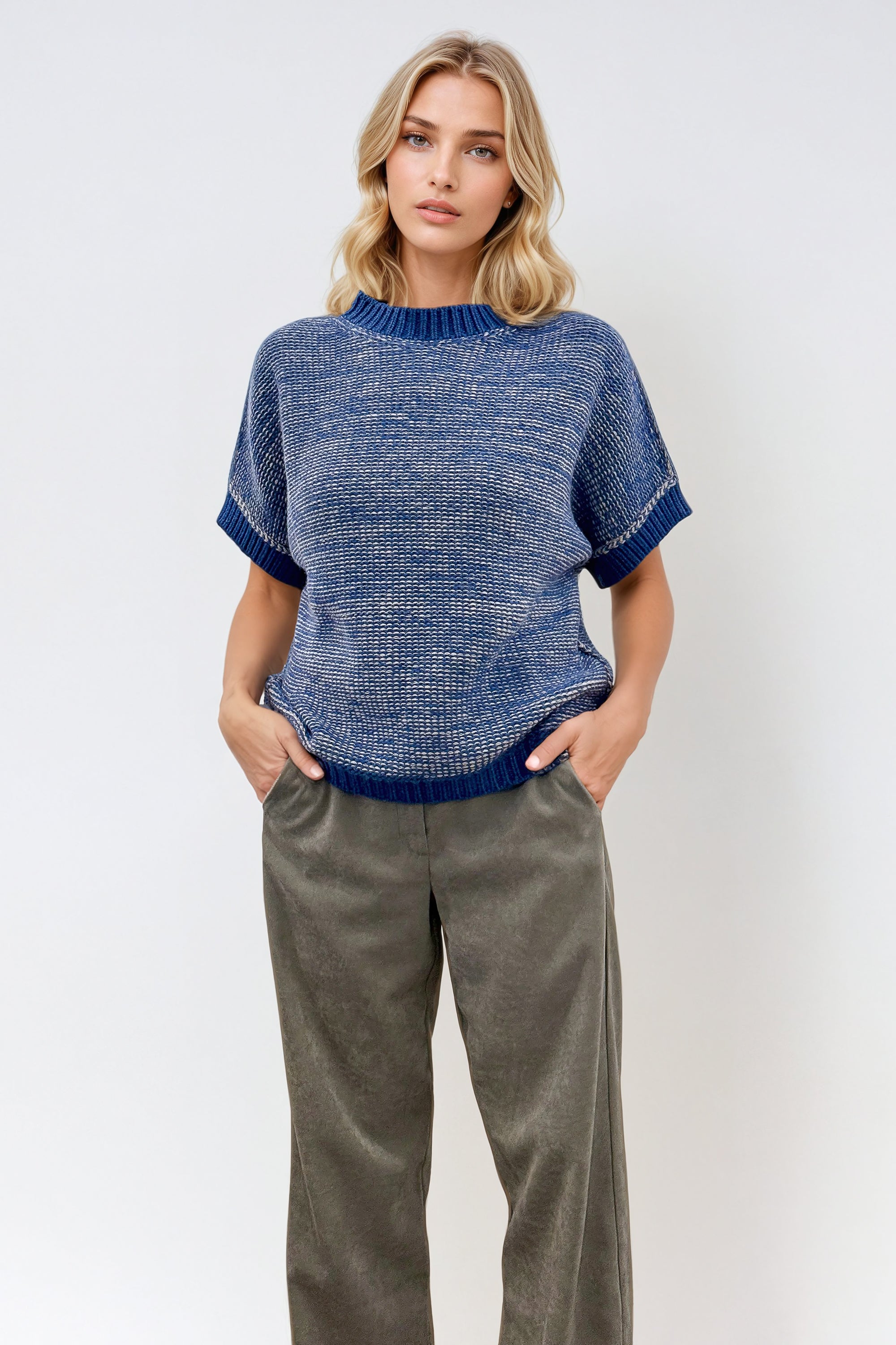 Cantray Sweater - Sapphire Blue