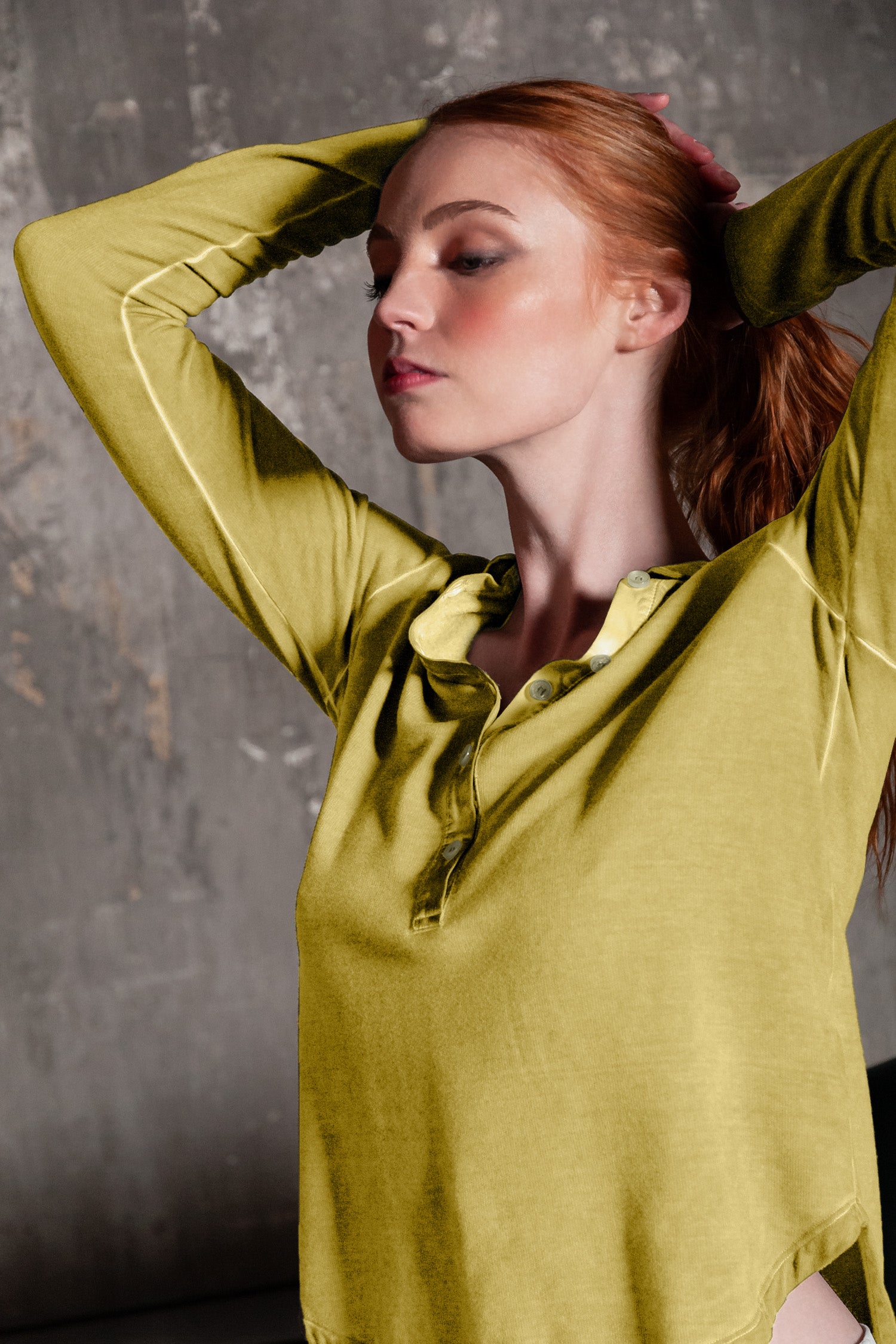 Craig Long Sleeve Polo - Samoa