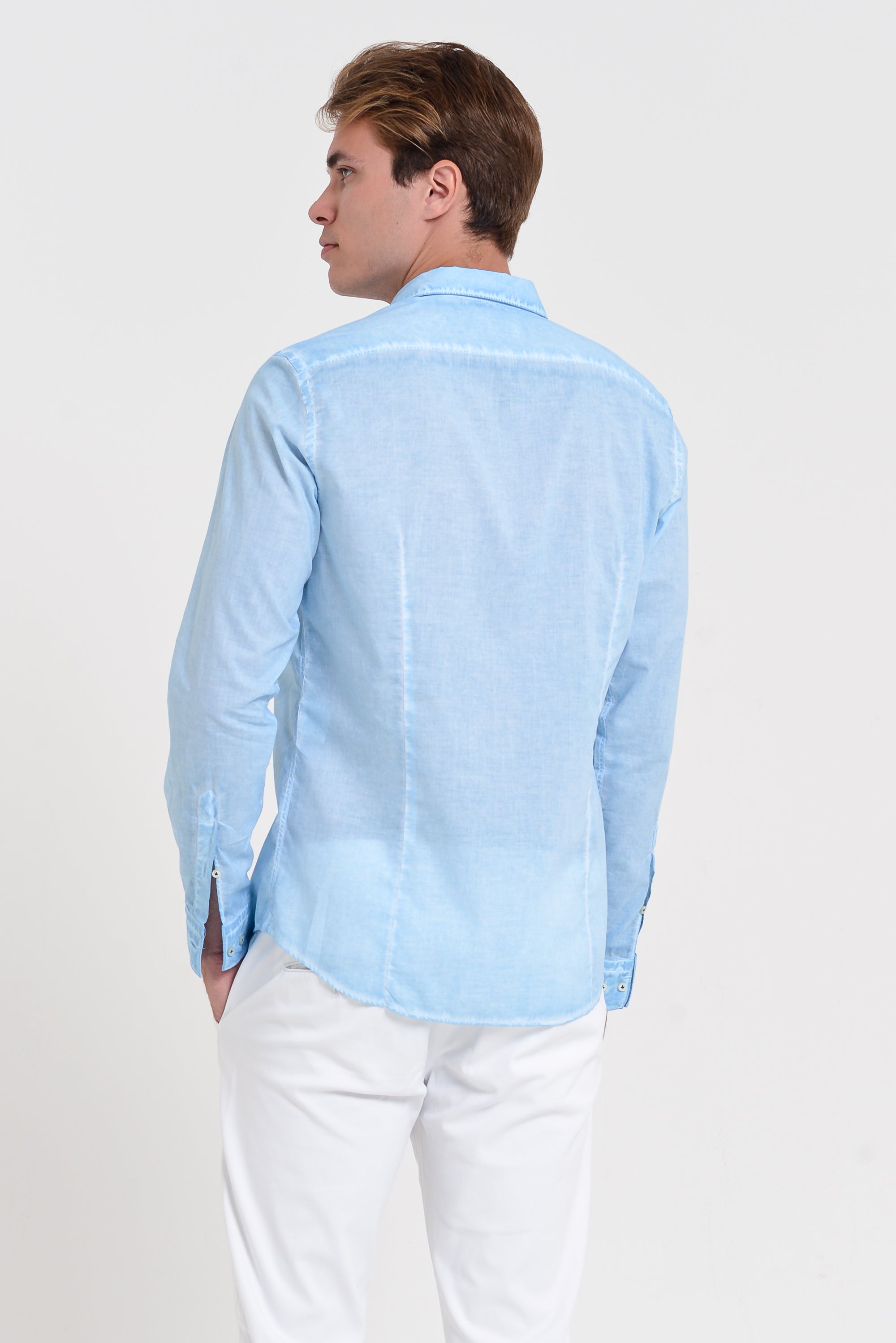 Classic Fit Shirt in Voile - Viking