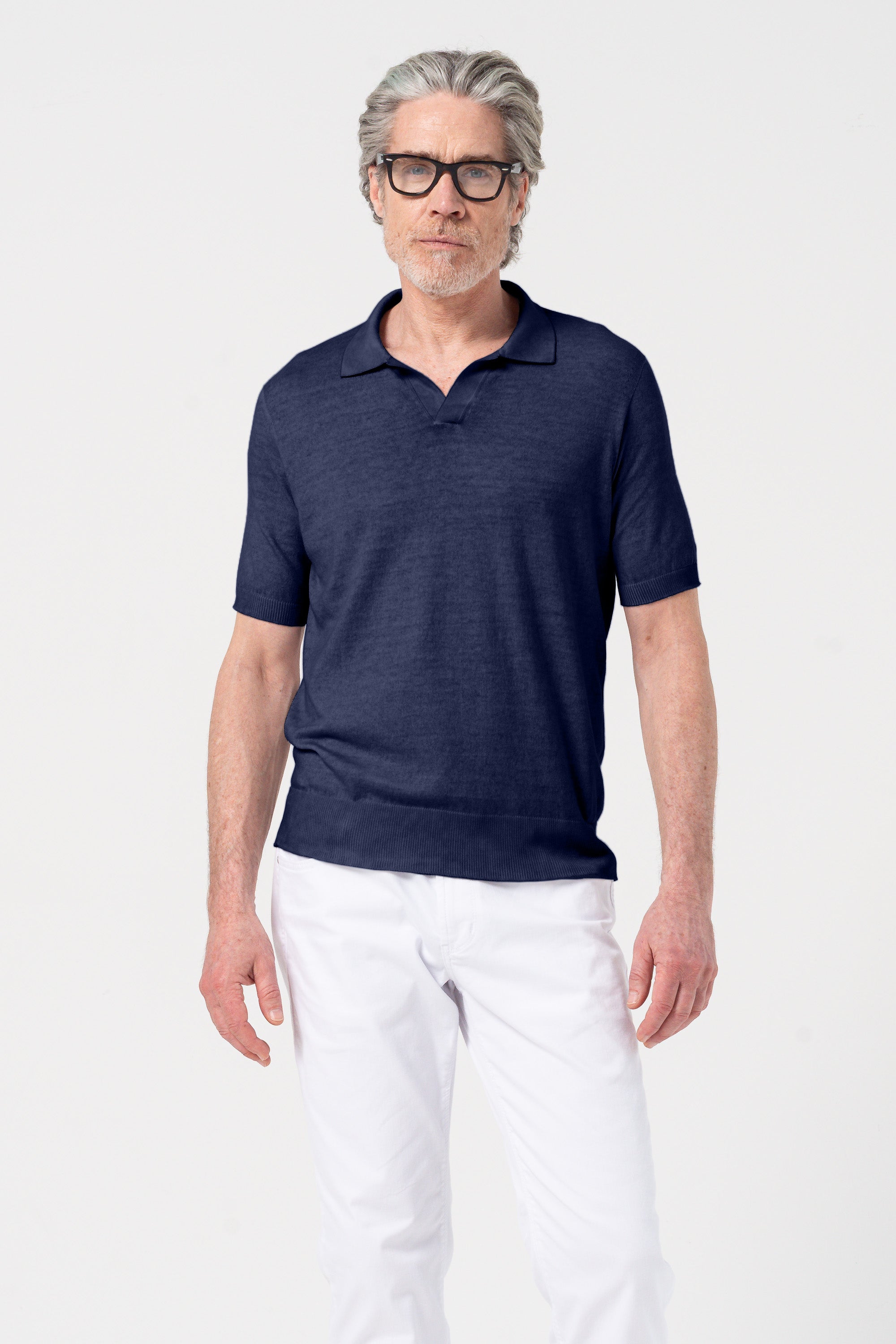Nico Knit Polo - Navy