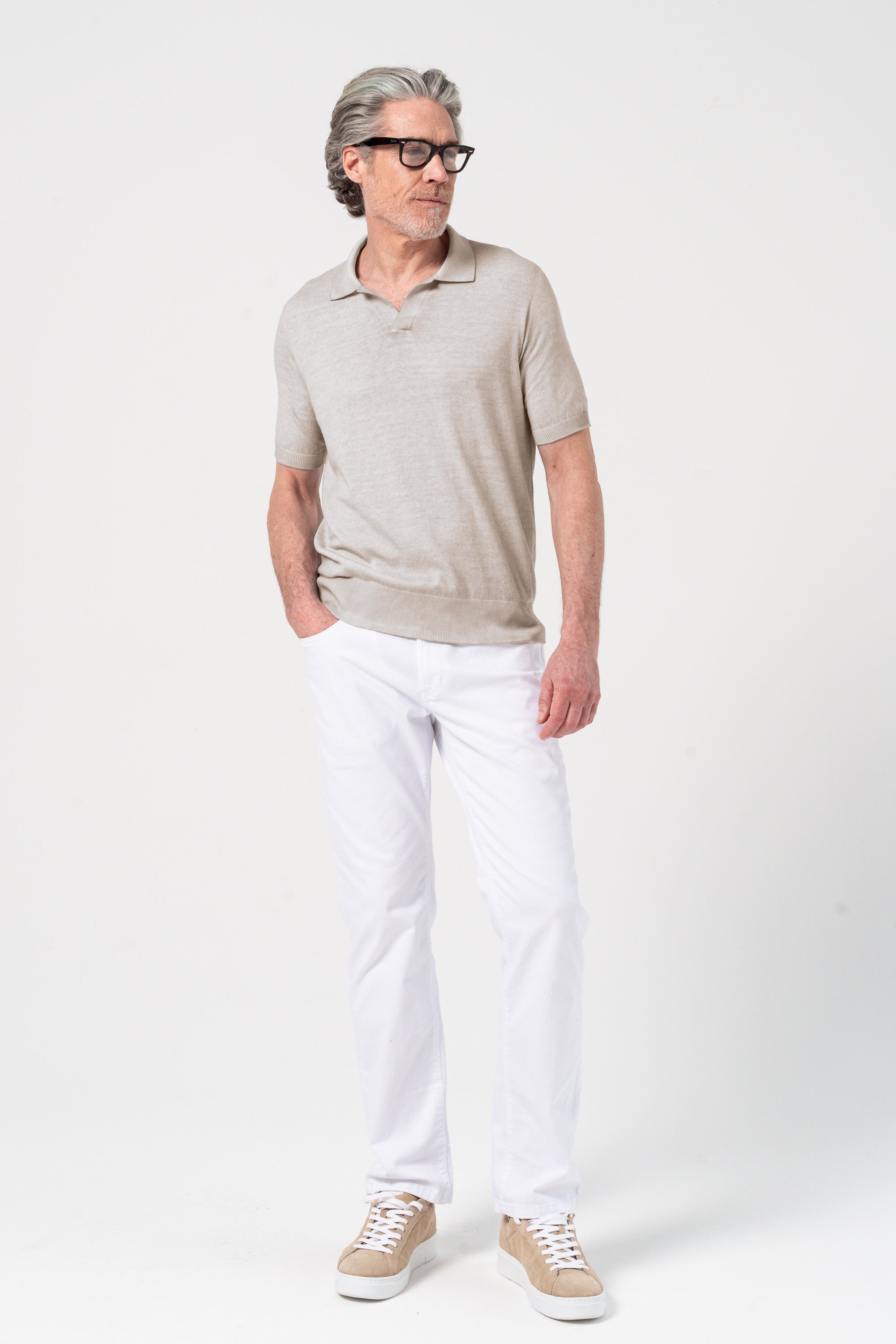 Nico Knit Polo - Canapa