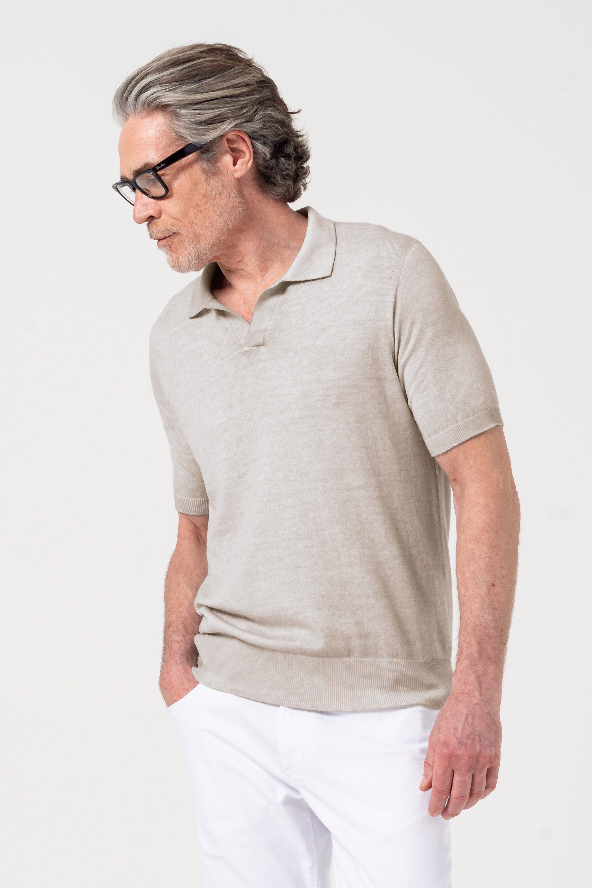 Nico Knit Polo - Canapa