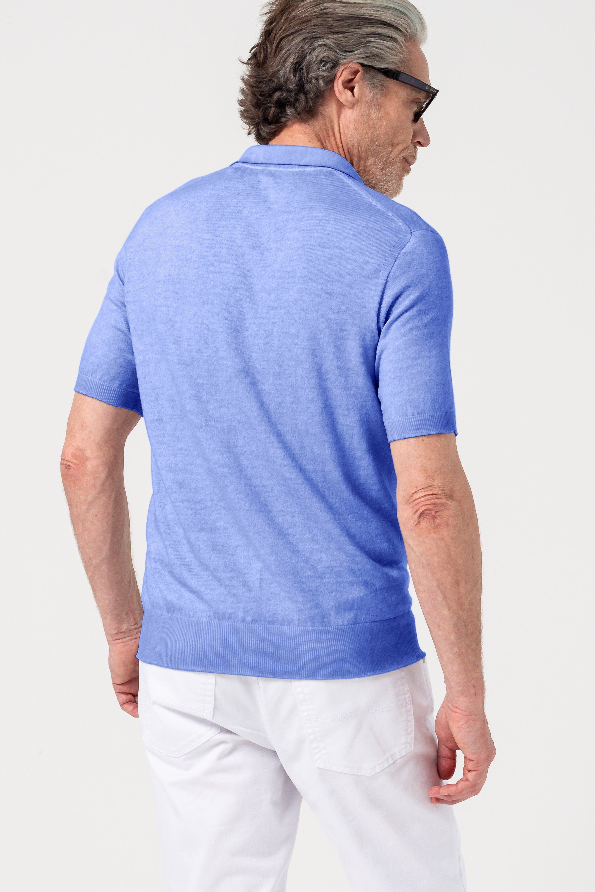 Nico Knit Polo Shirt - Bay