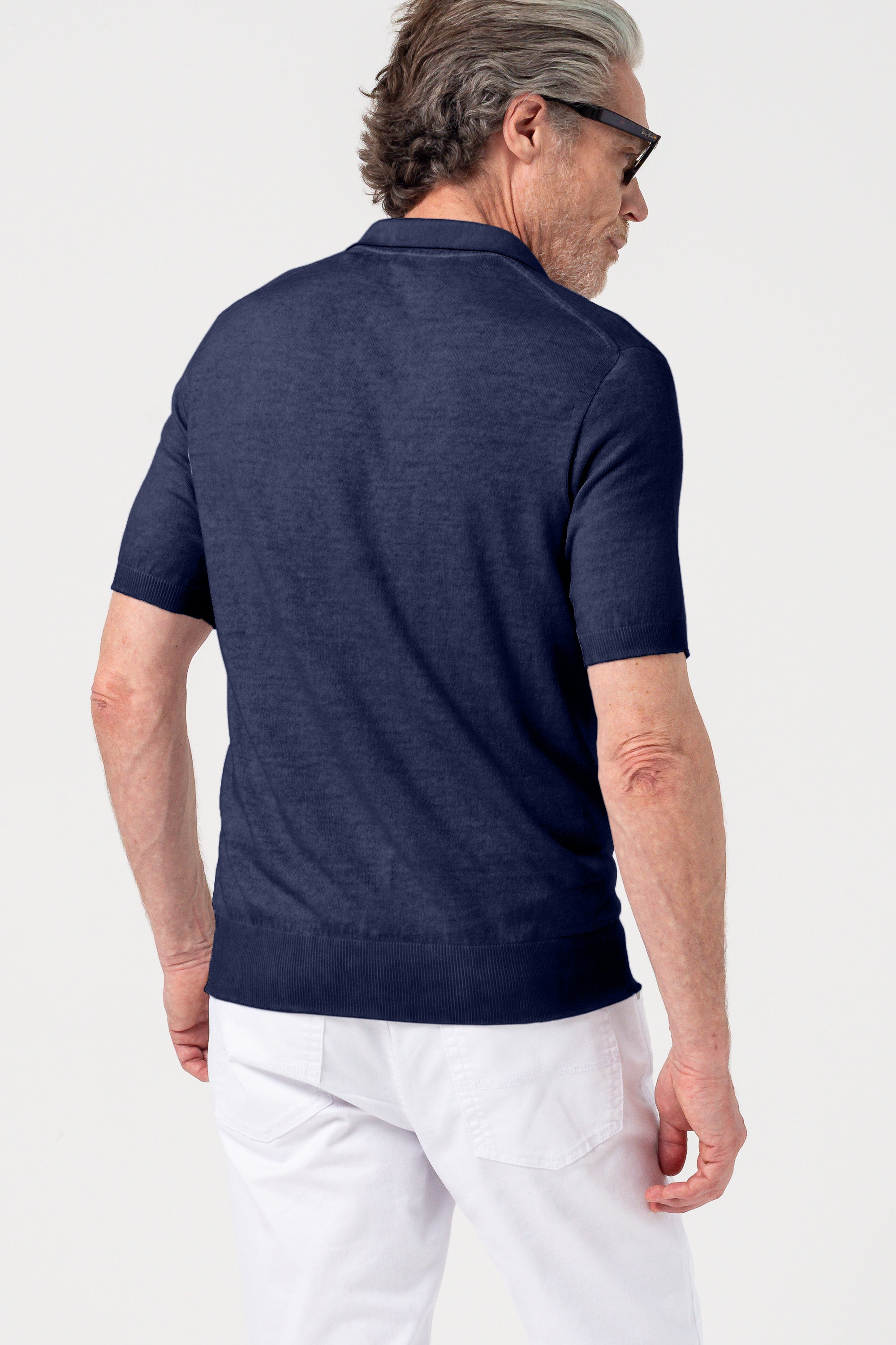 Nico Knit Polo - Navy