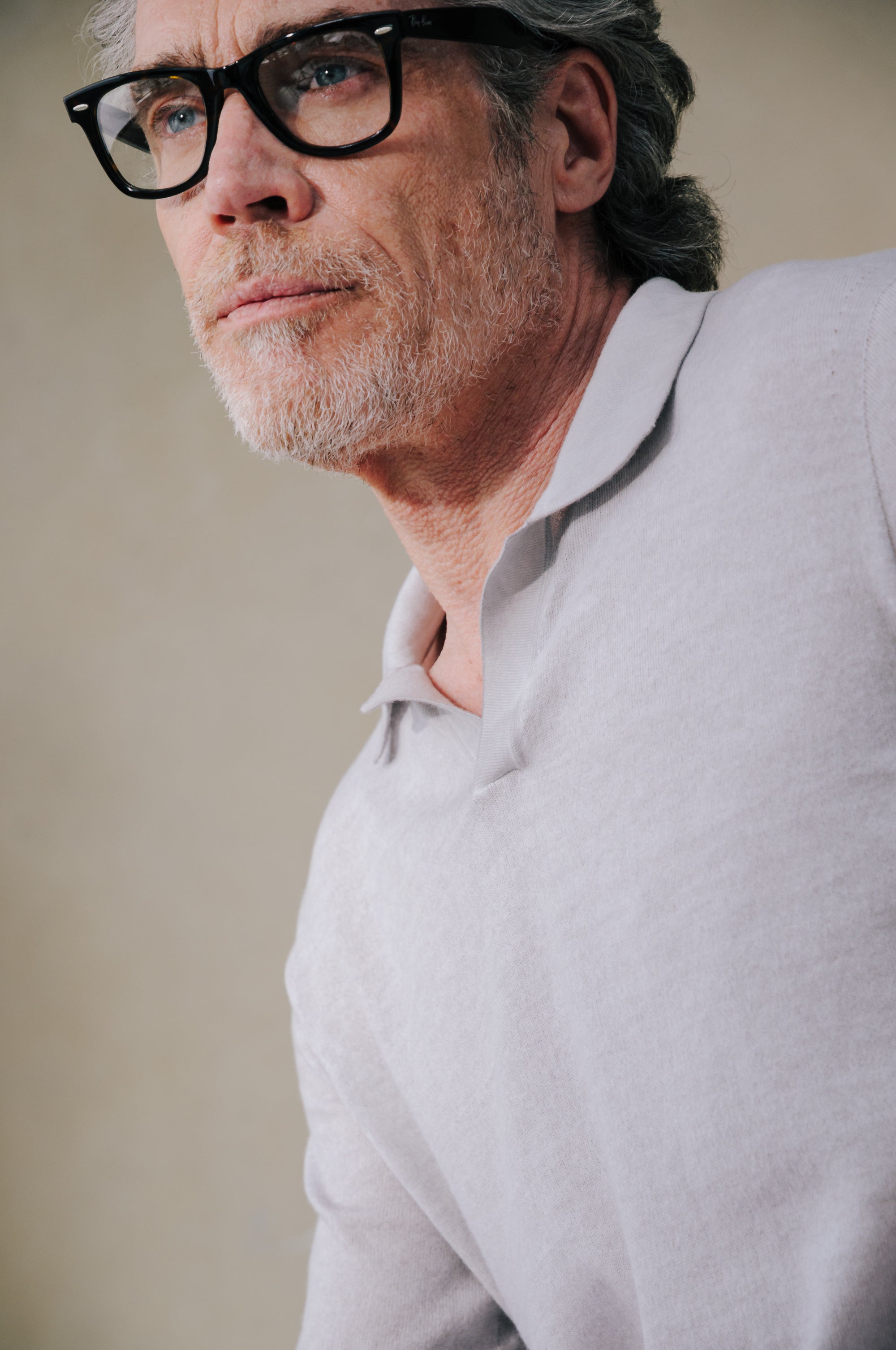 Nico Knit Polo - Platino
