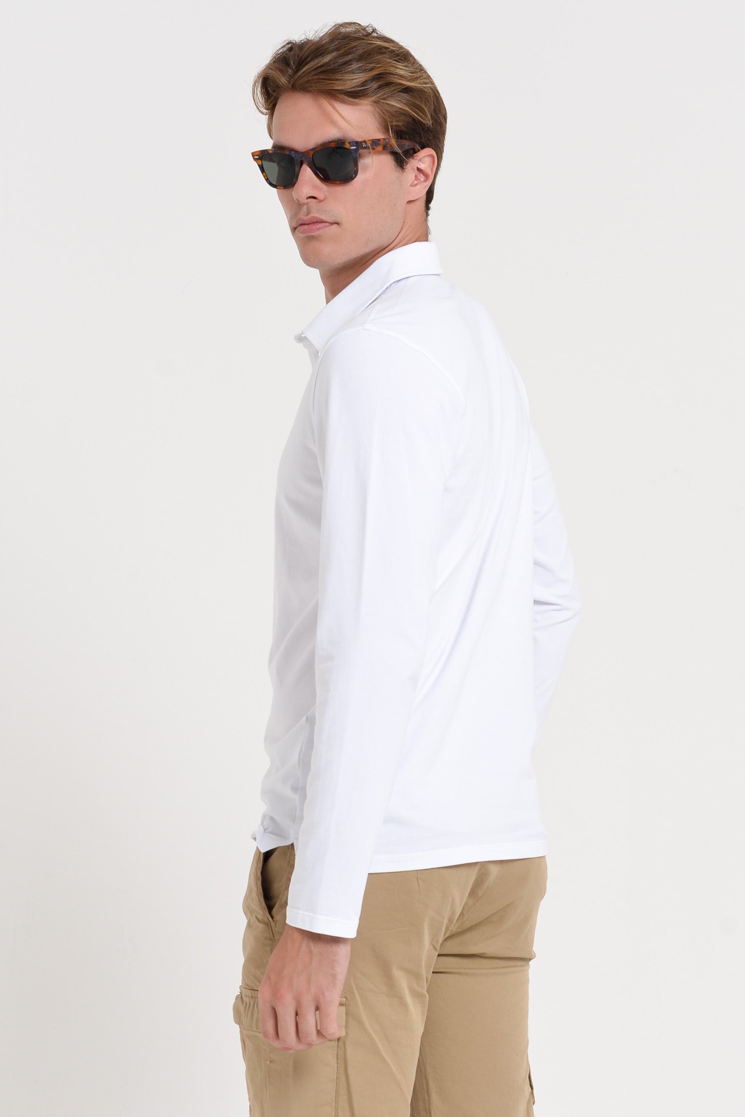 Como Solid Polo Shirt - White