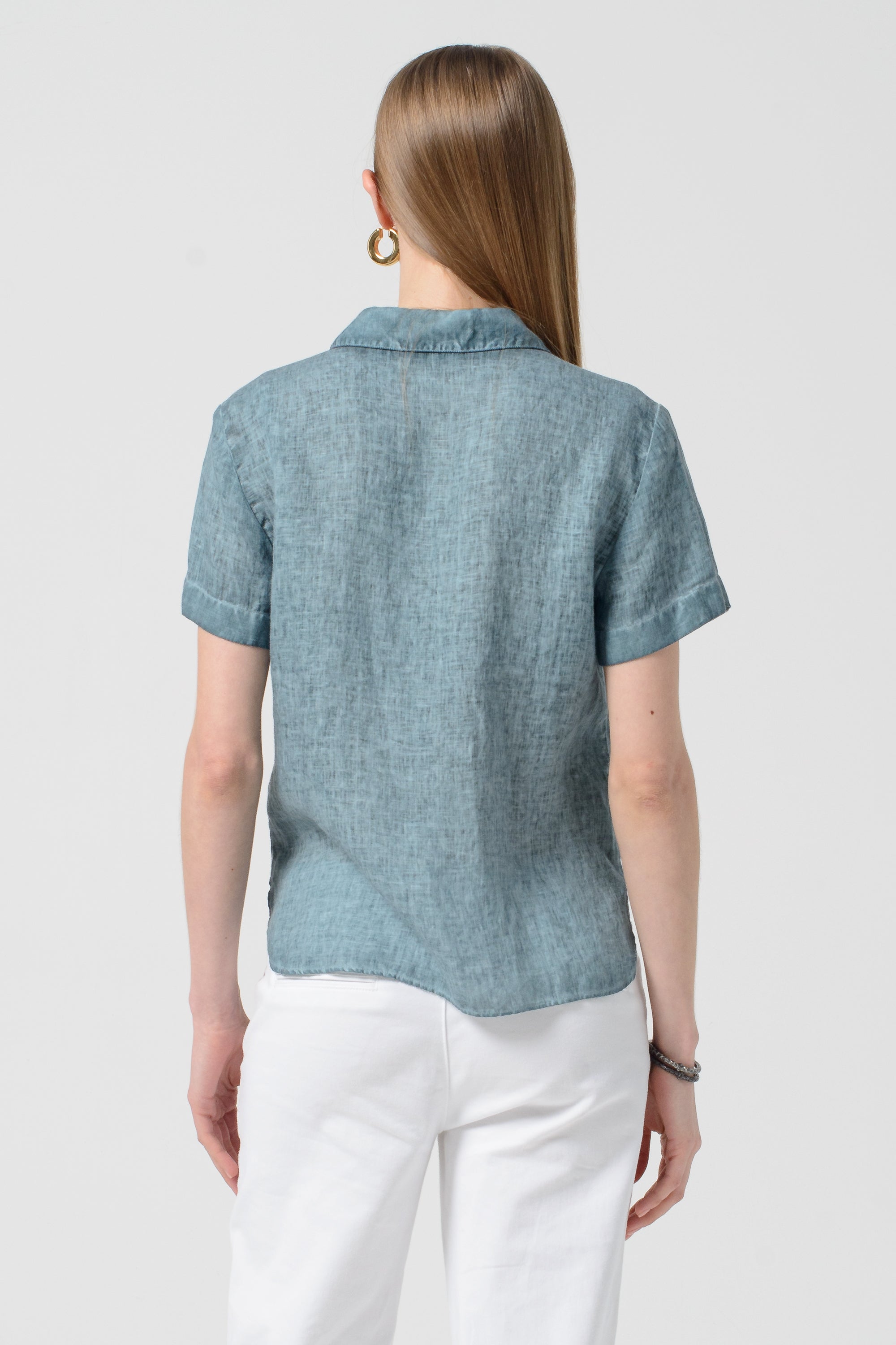 Sunray Linen Shirt - Marlin