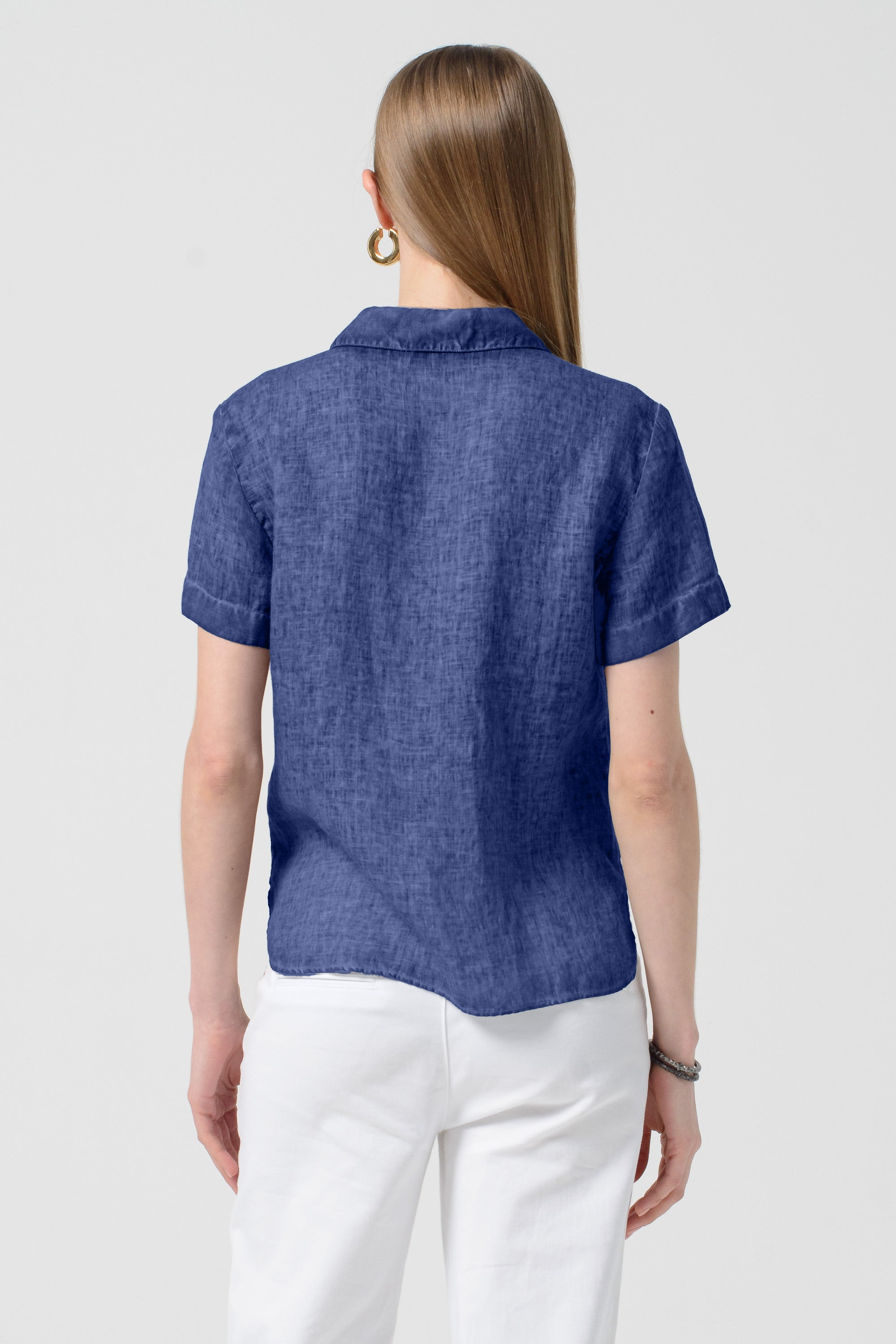Sunray Linen Shirt - Whale