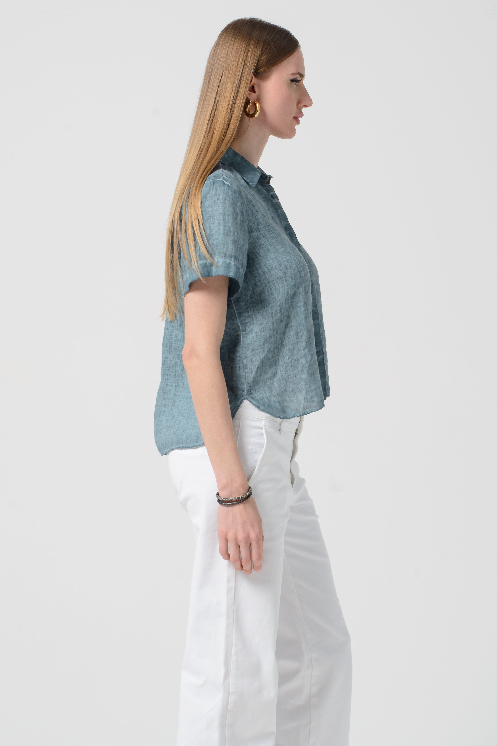 Sunray Linen Shirt - Marlin