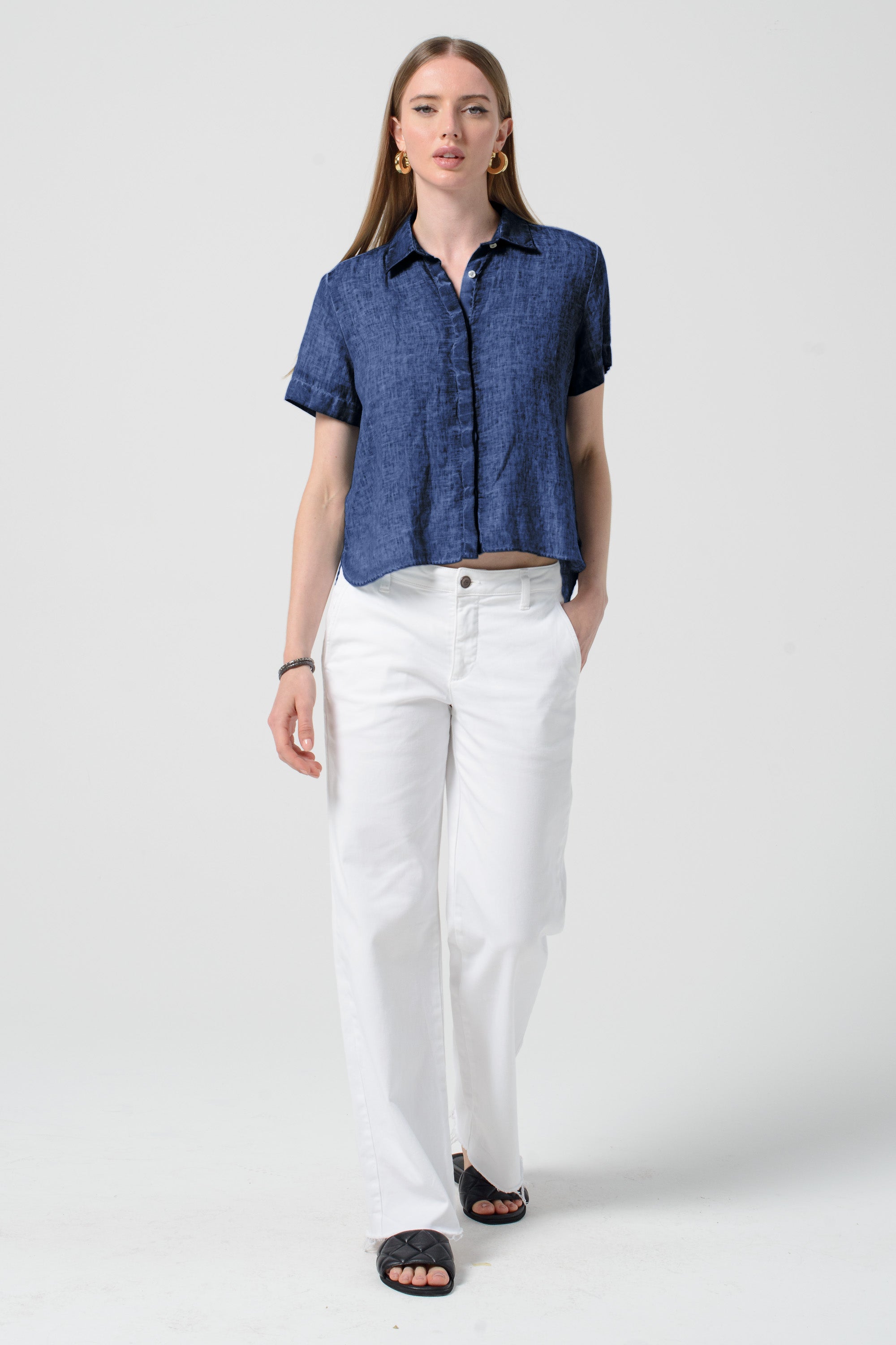 Sunray Linen Shirt - Nautico
