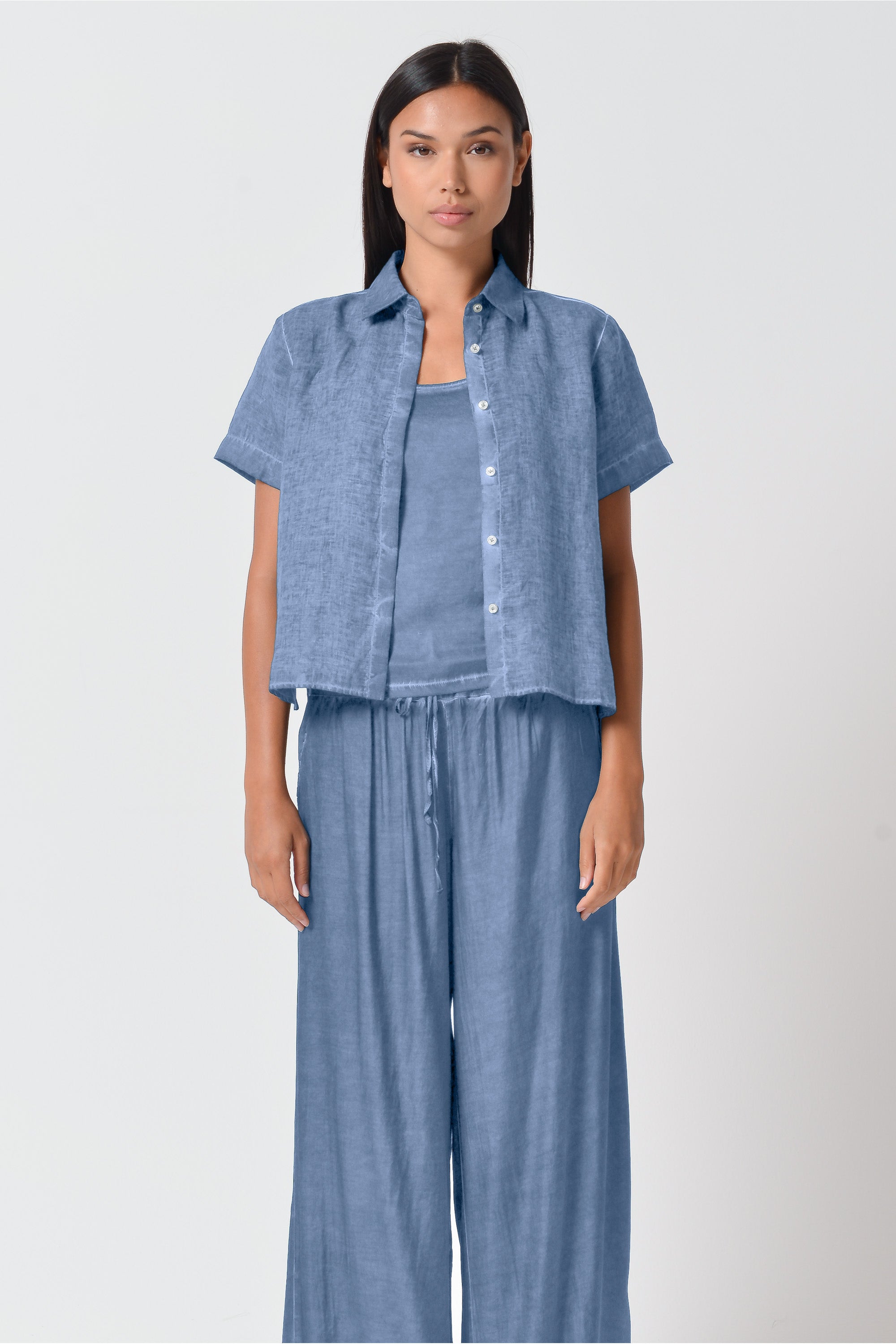 Sunray Linen Shirt - Polar