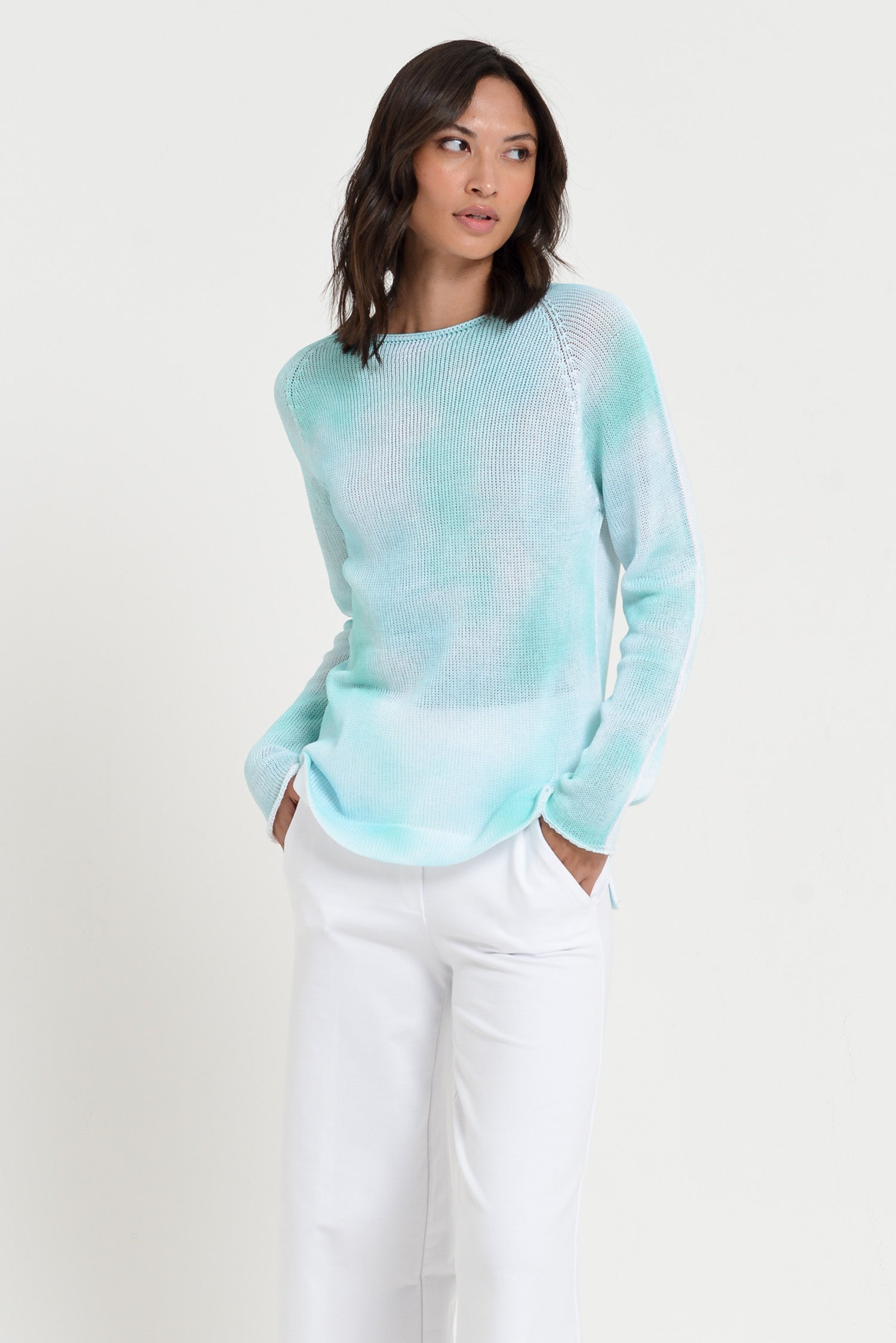 Happy Hour Knit in Nuvolato Art - Nimbus