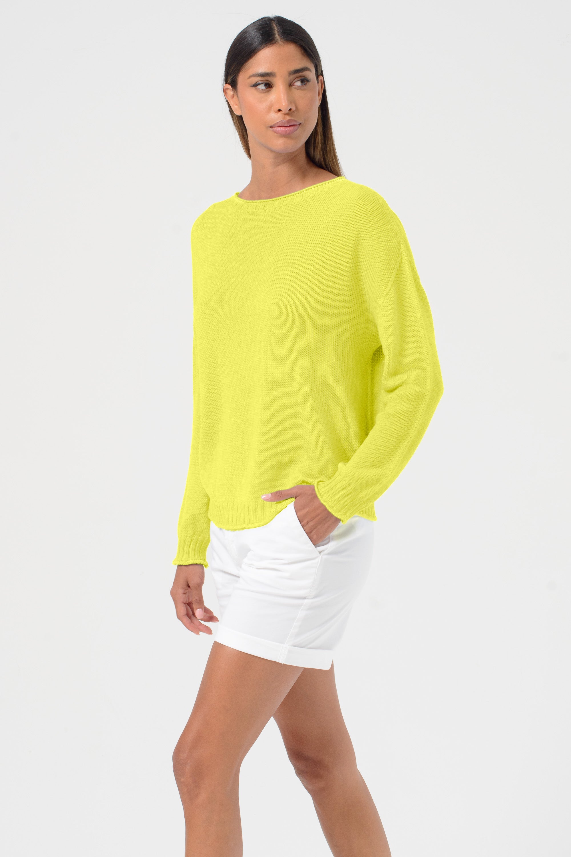 Vaze Knit - Lime