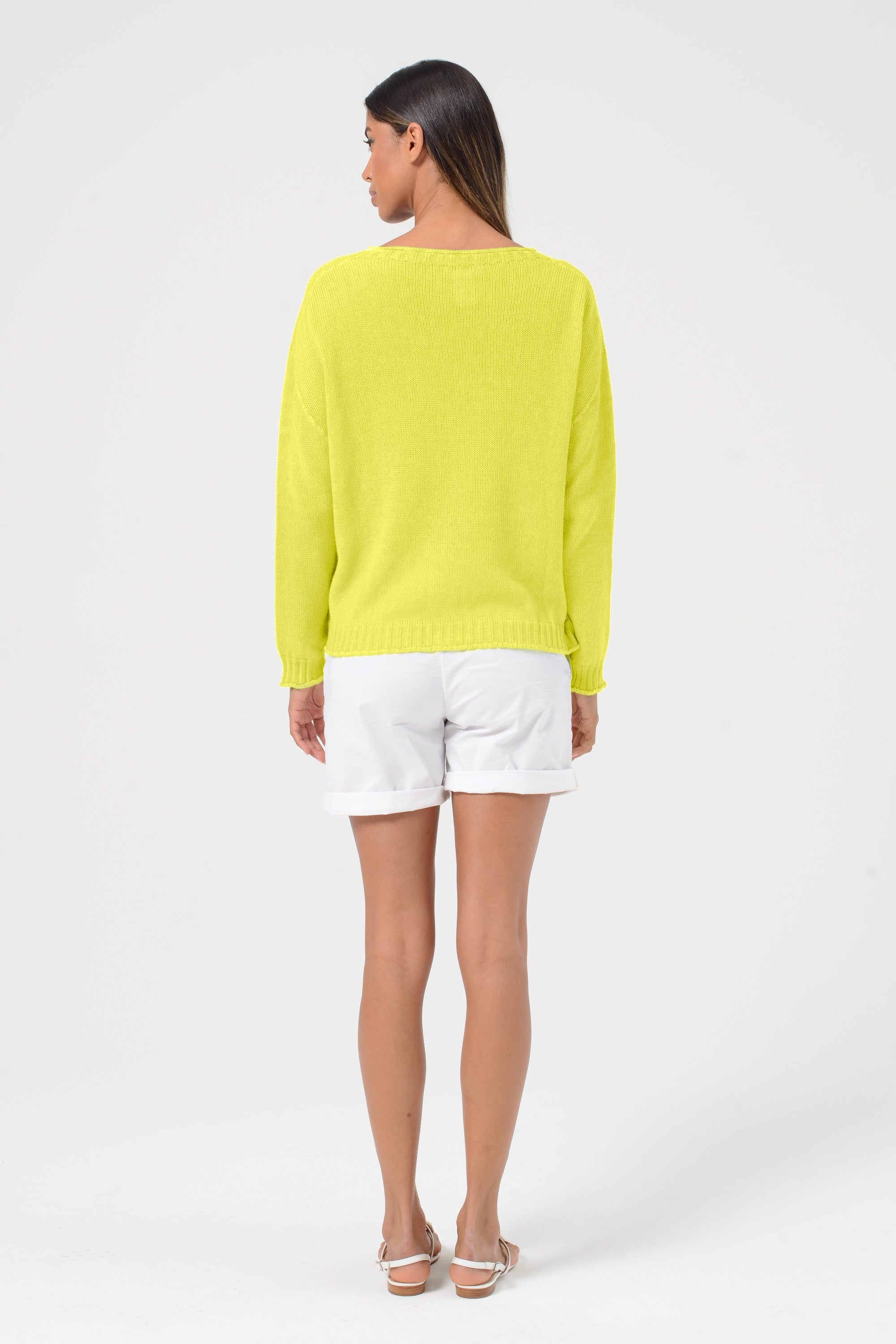 Vaze Knit - Lime