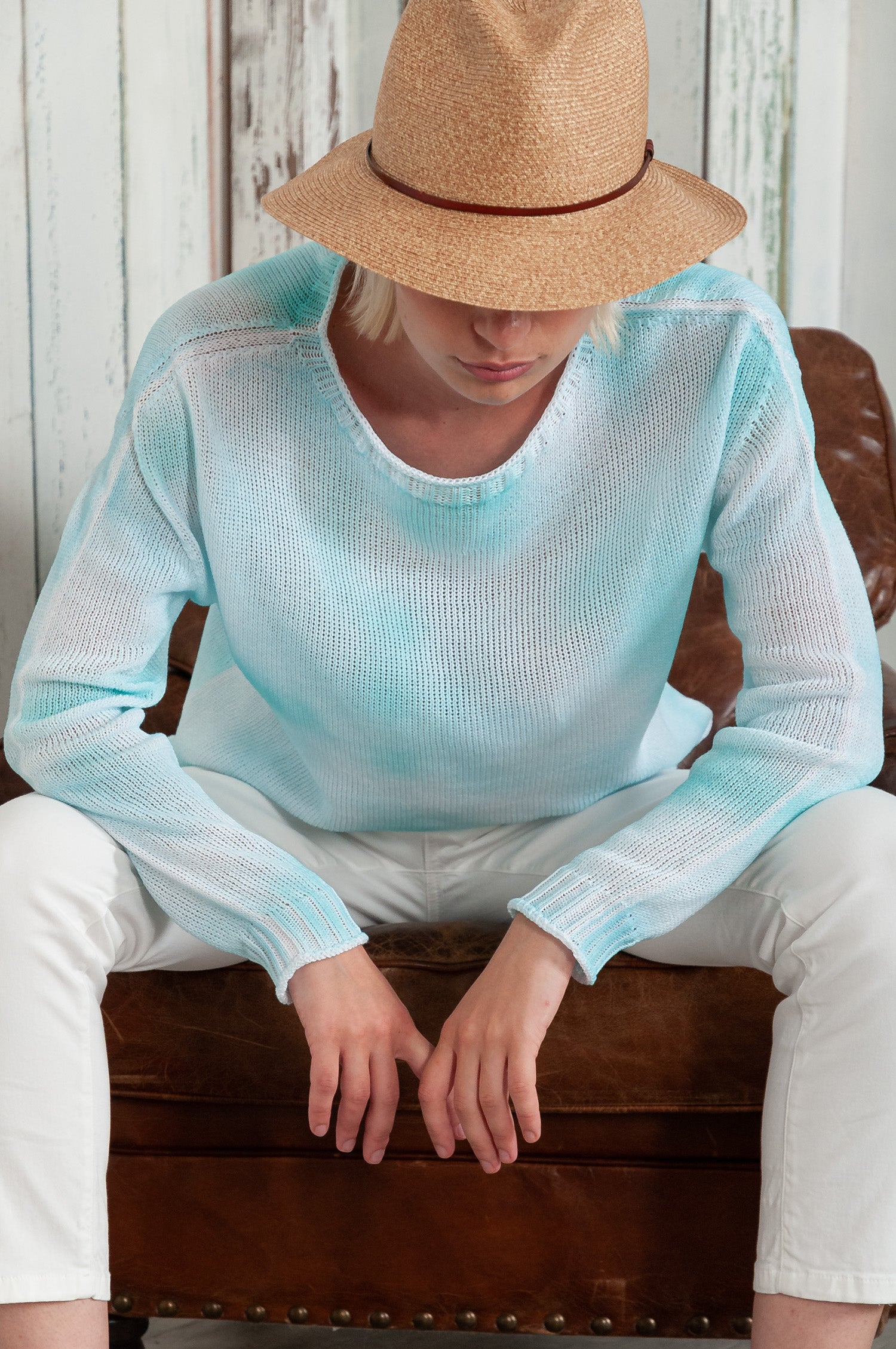 Vaze Knit in Nuvolato Art - Nimbus