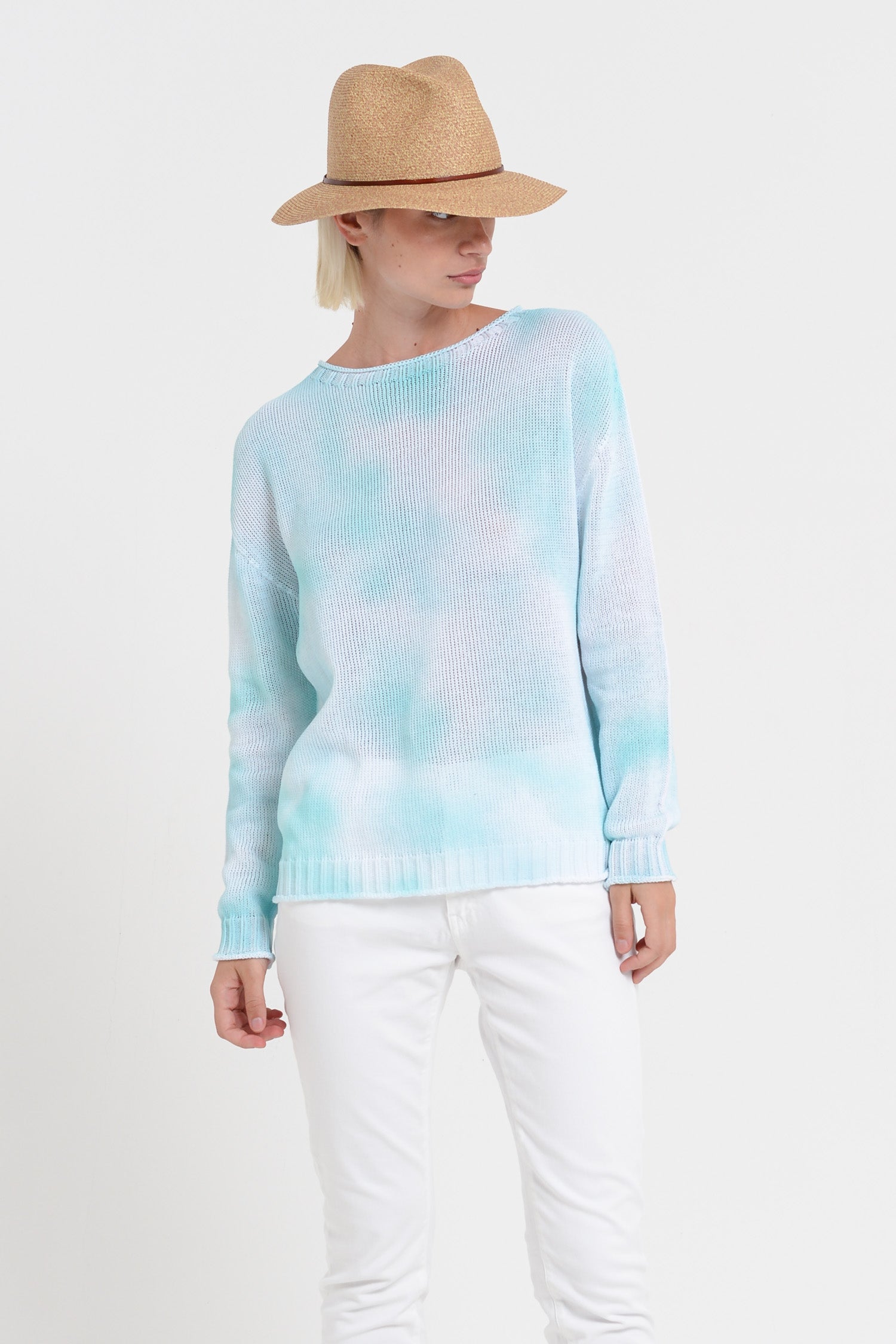 Vaze Knit in Nuvolato Art - Nimbus