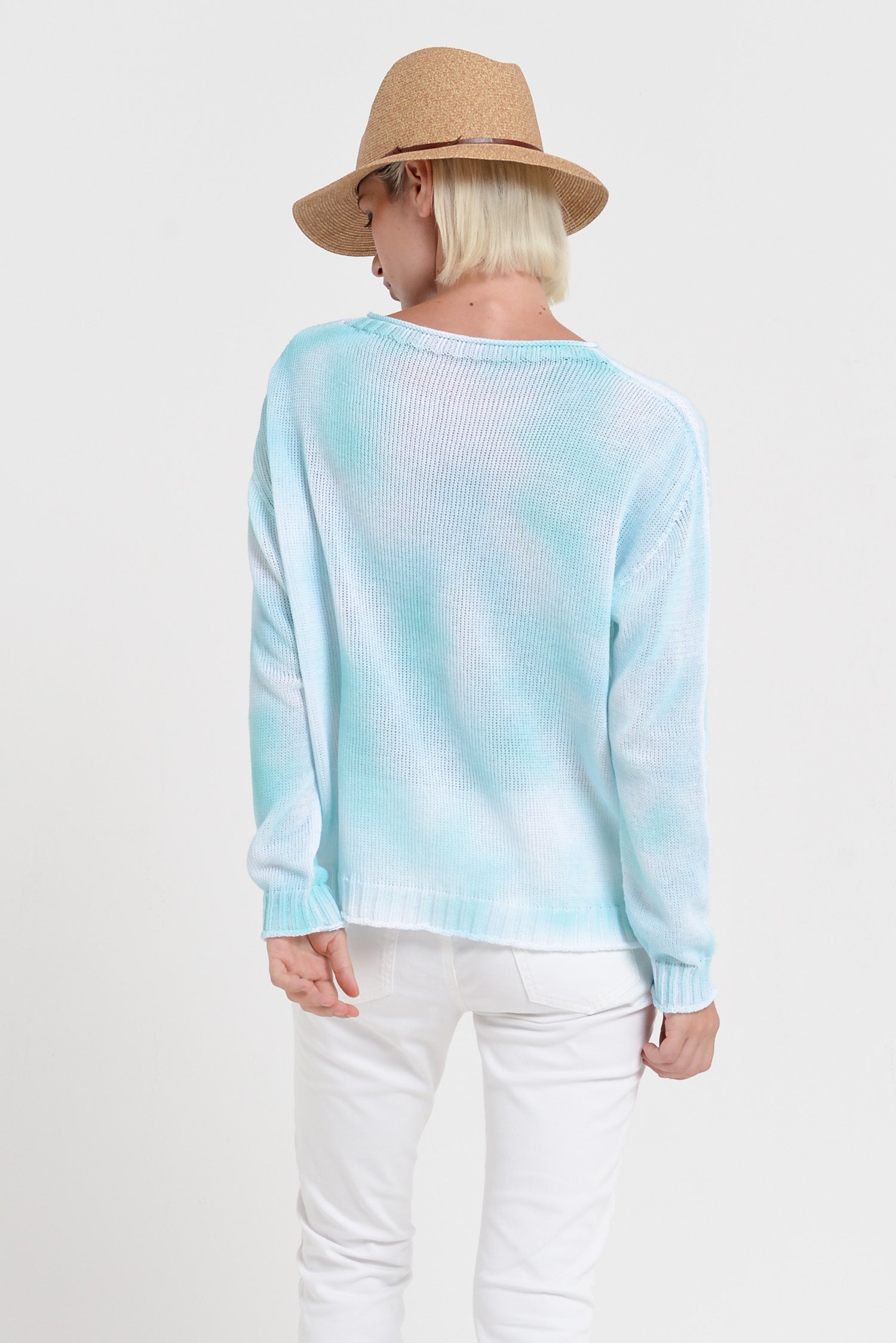 Vaze Knit in Nuvolato Art - Nimbus