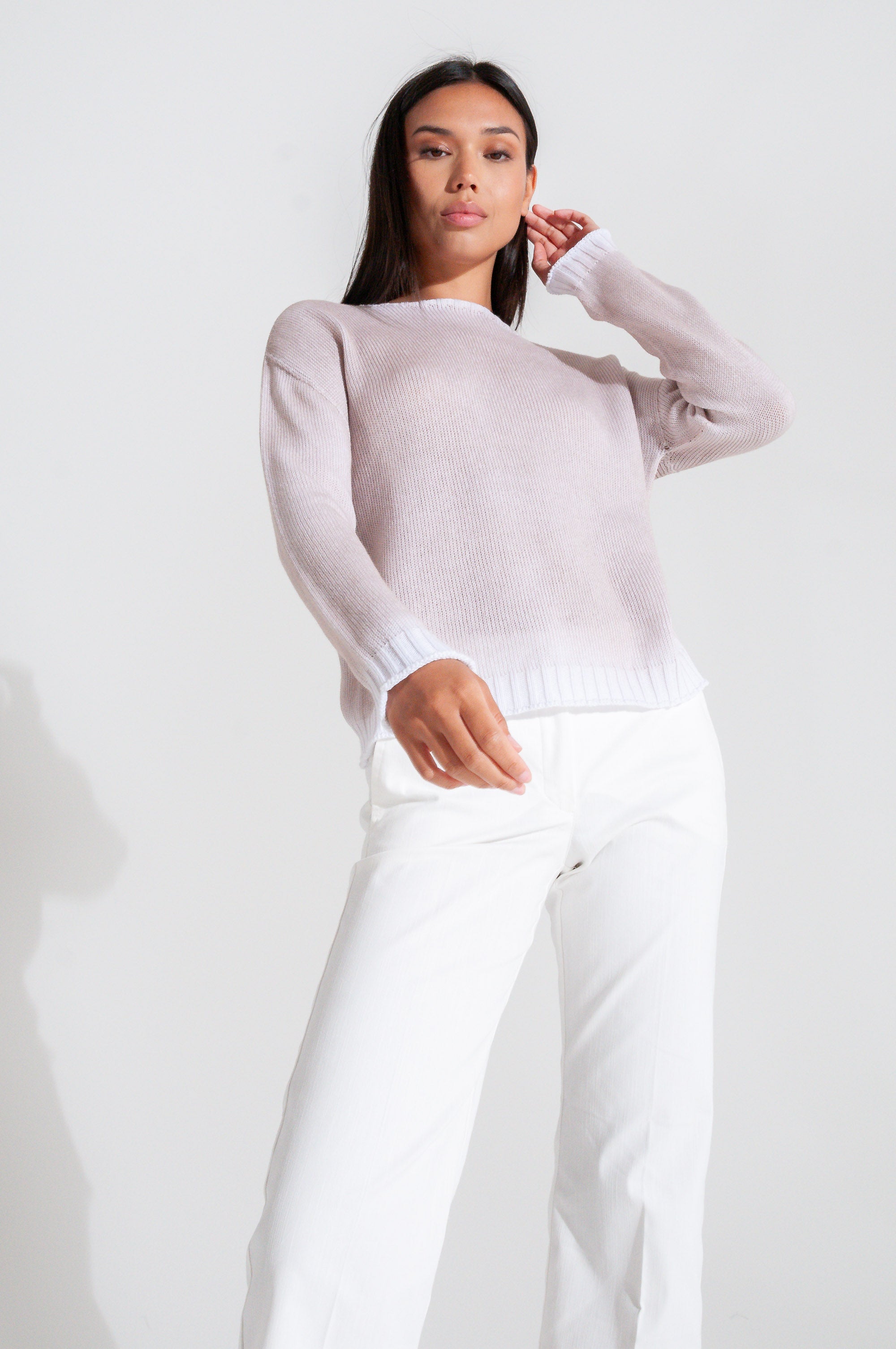 Vaze Knit in Spray Art - Canapa