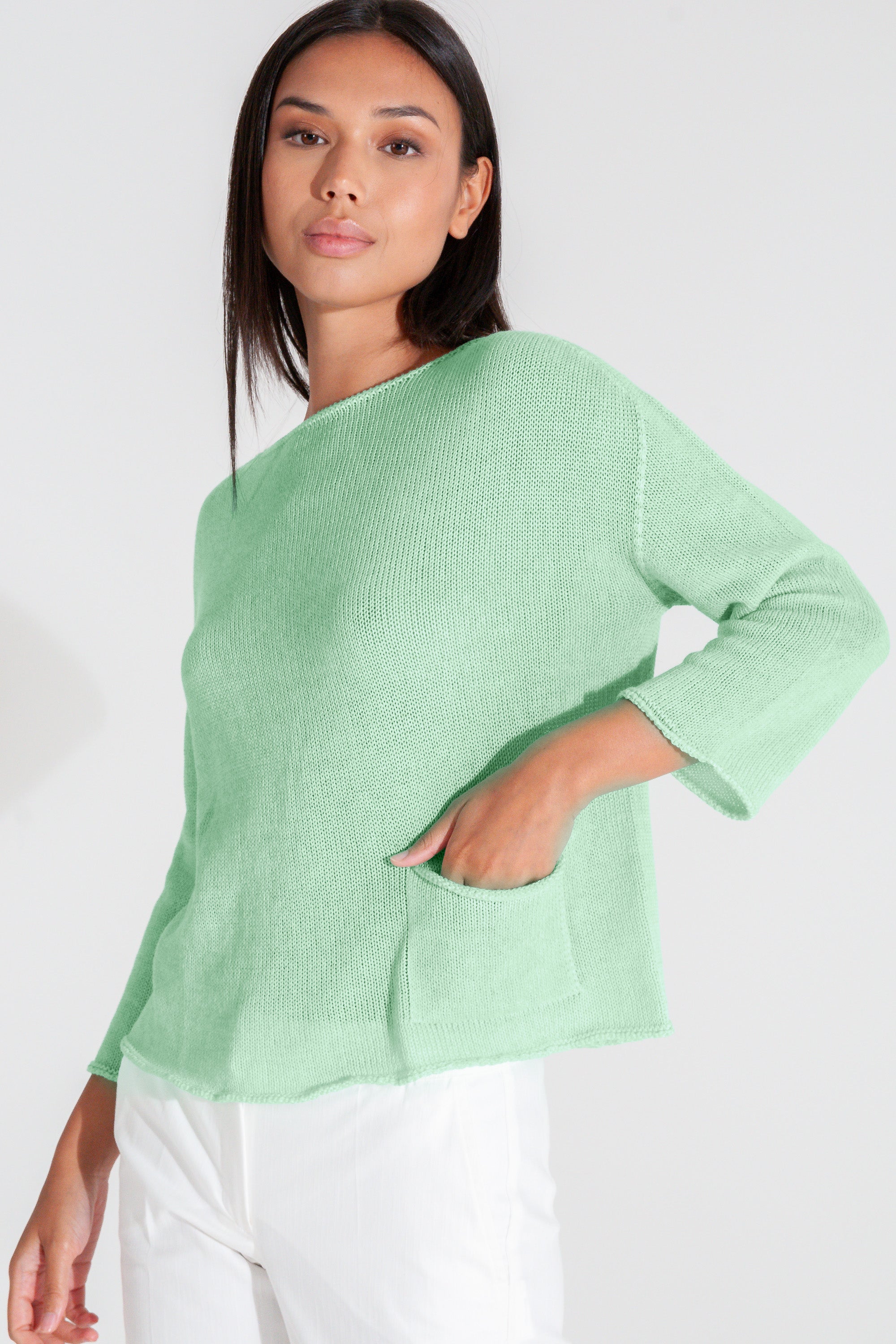 Sofia Knit - Mint