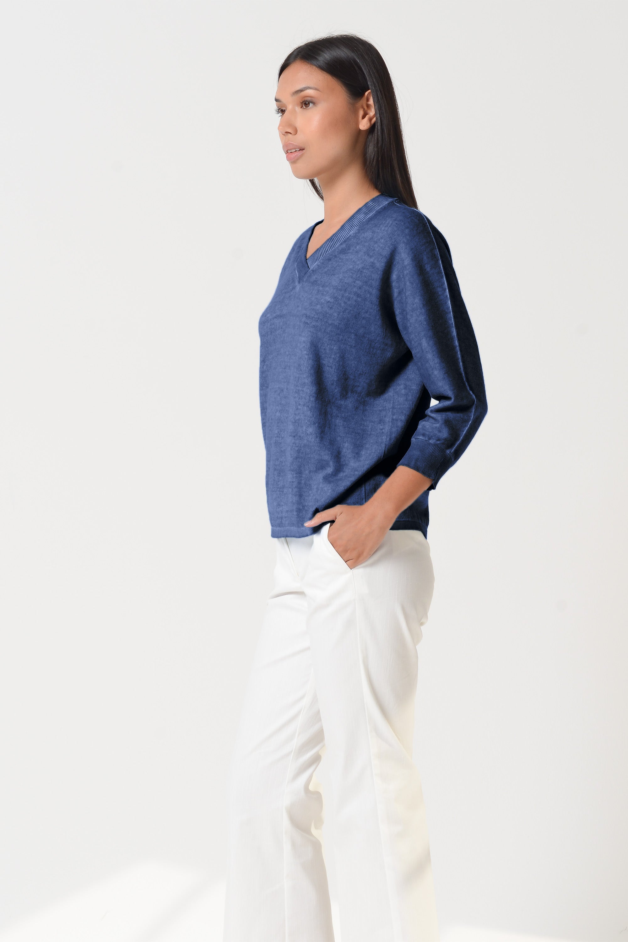 Anna V-Neck - Nautico