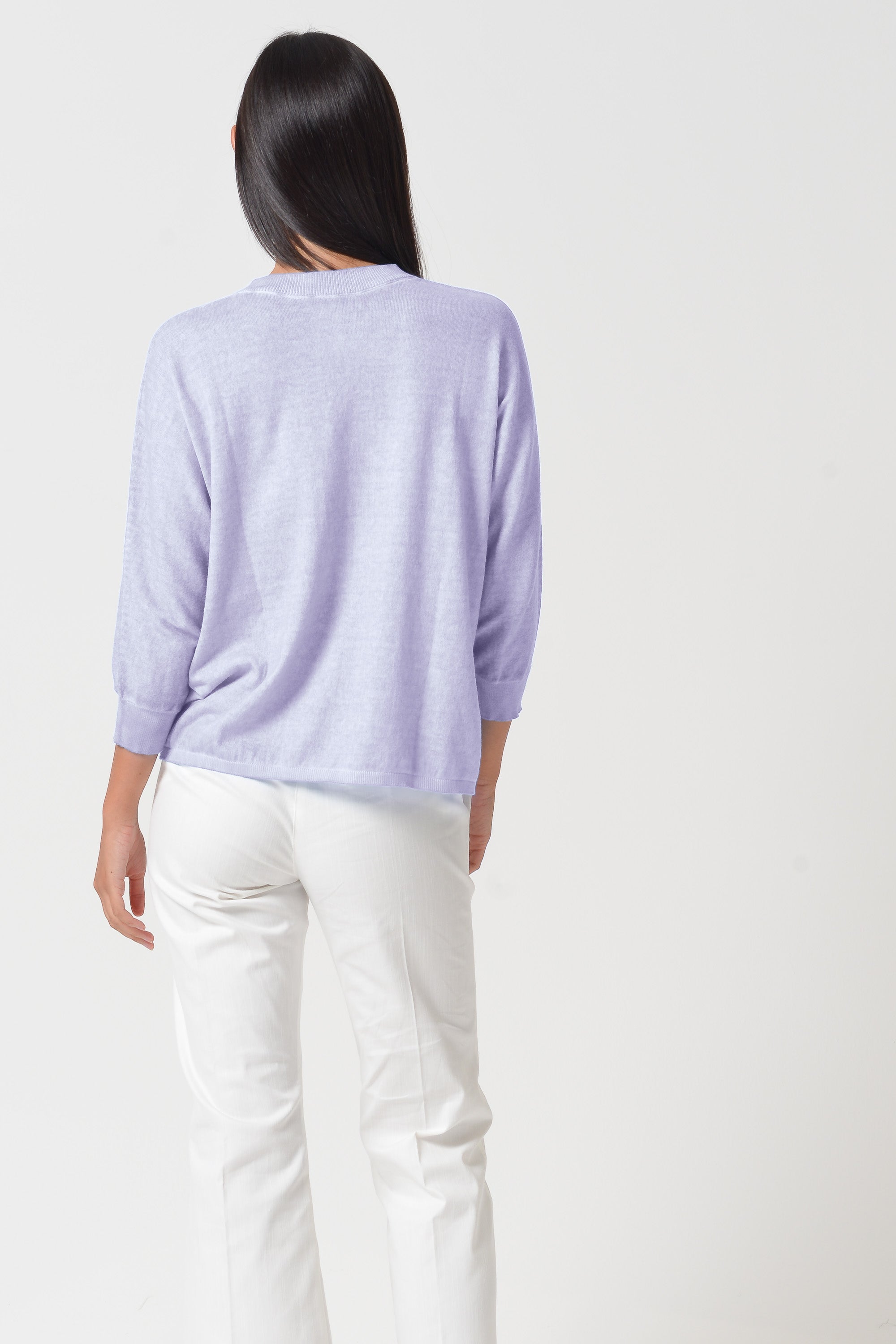 Anna V-Neck - Lilac