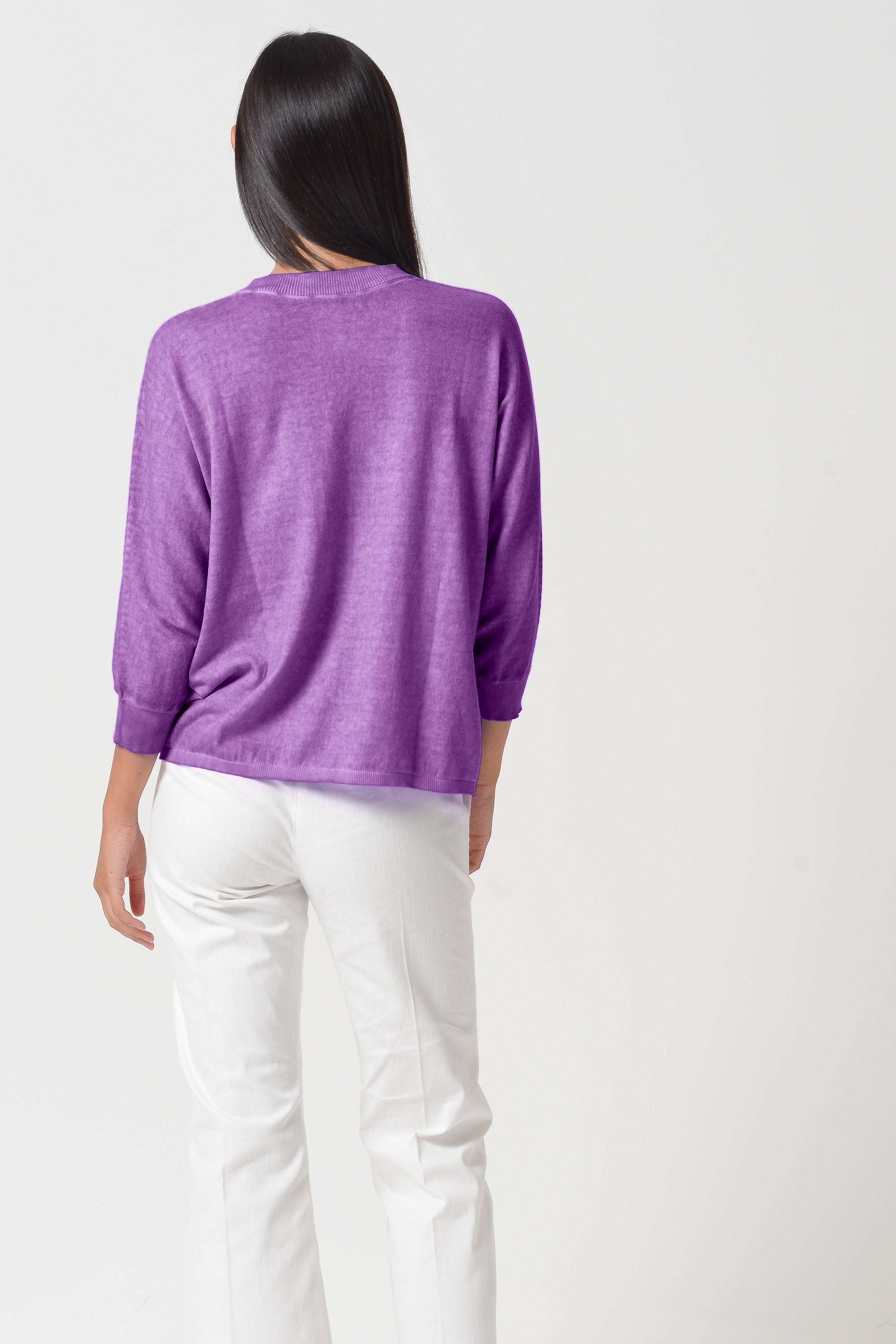 Anna V-Neck - Morado