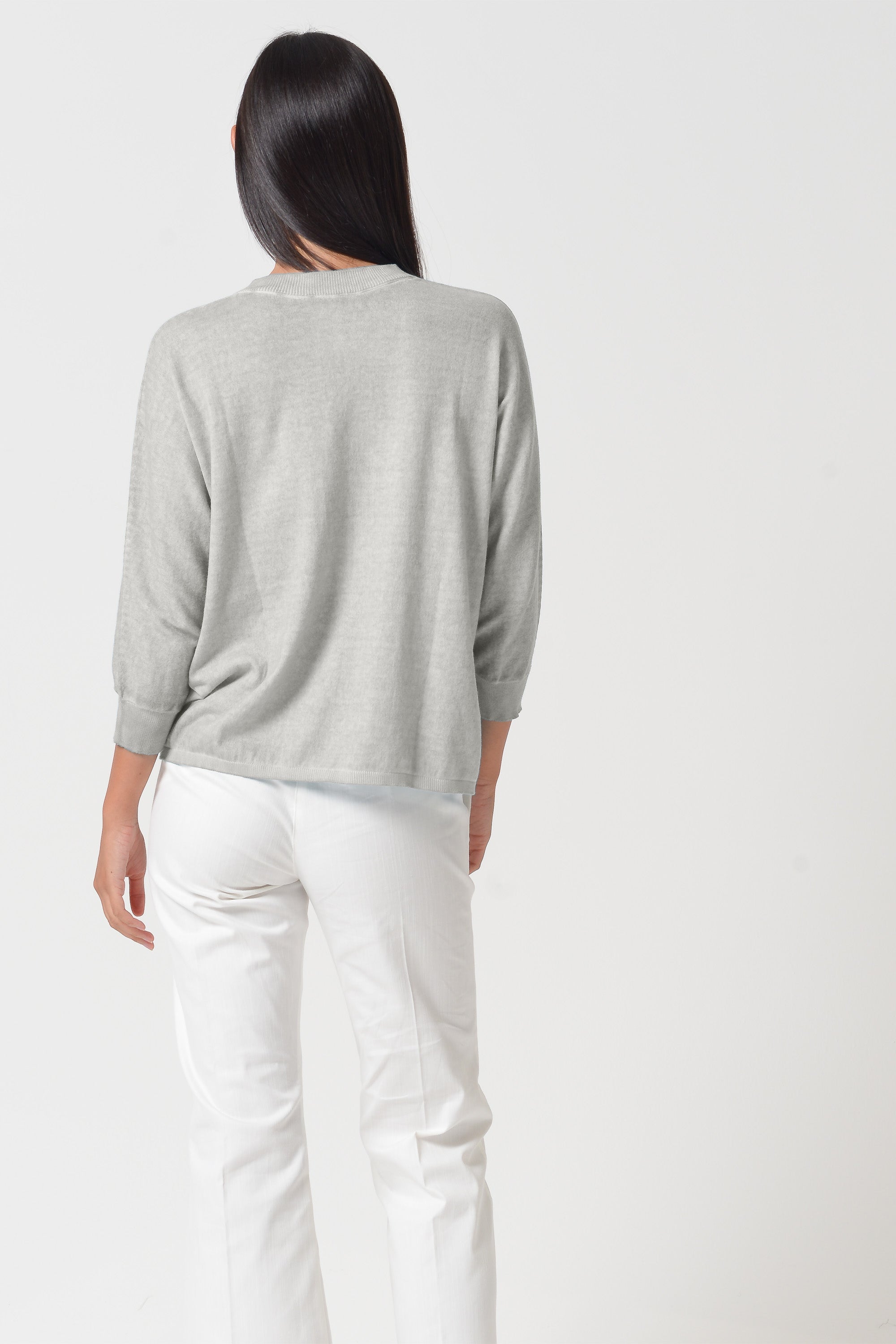 Anna V-Neck - Platino
