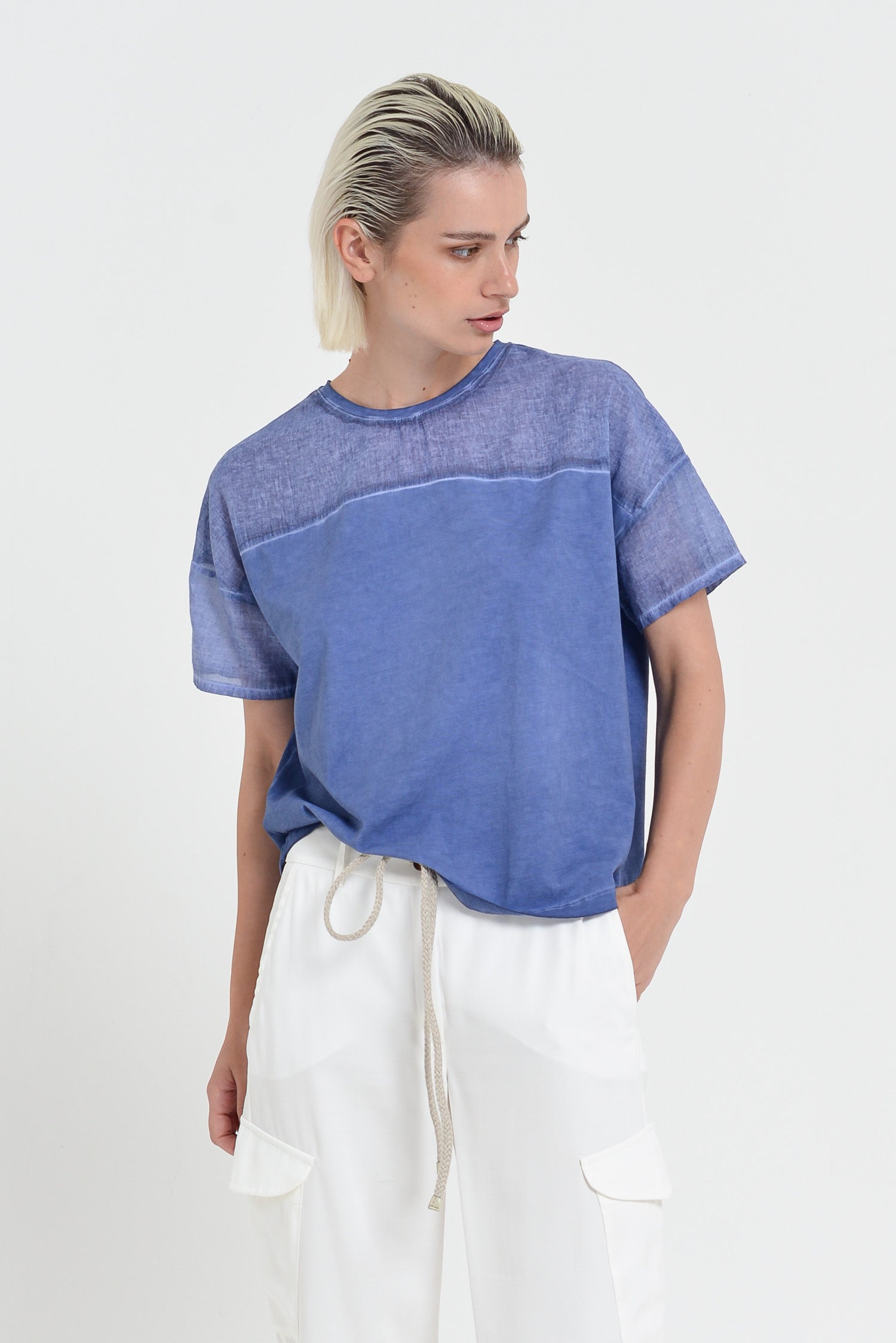 Sunset T-Shirt - Women's Crewneck Cotton T-Shirt - Whale