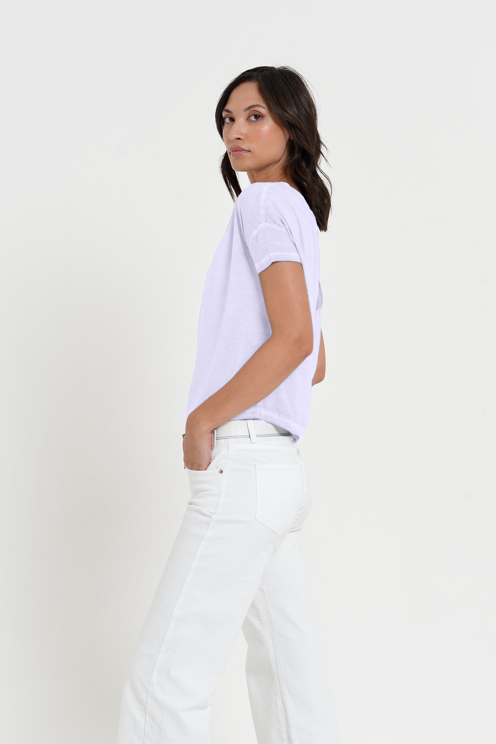 Cyprus T-Shirt - Women's Viscose T-Shirt - Lilac
