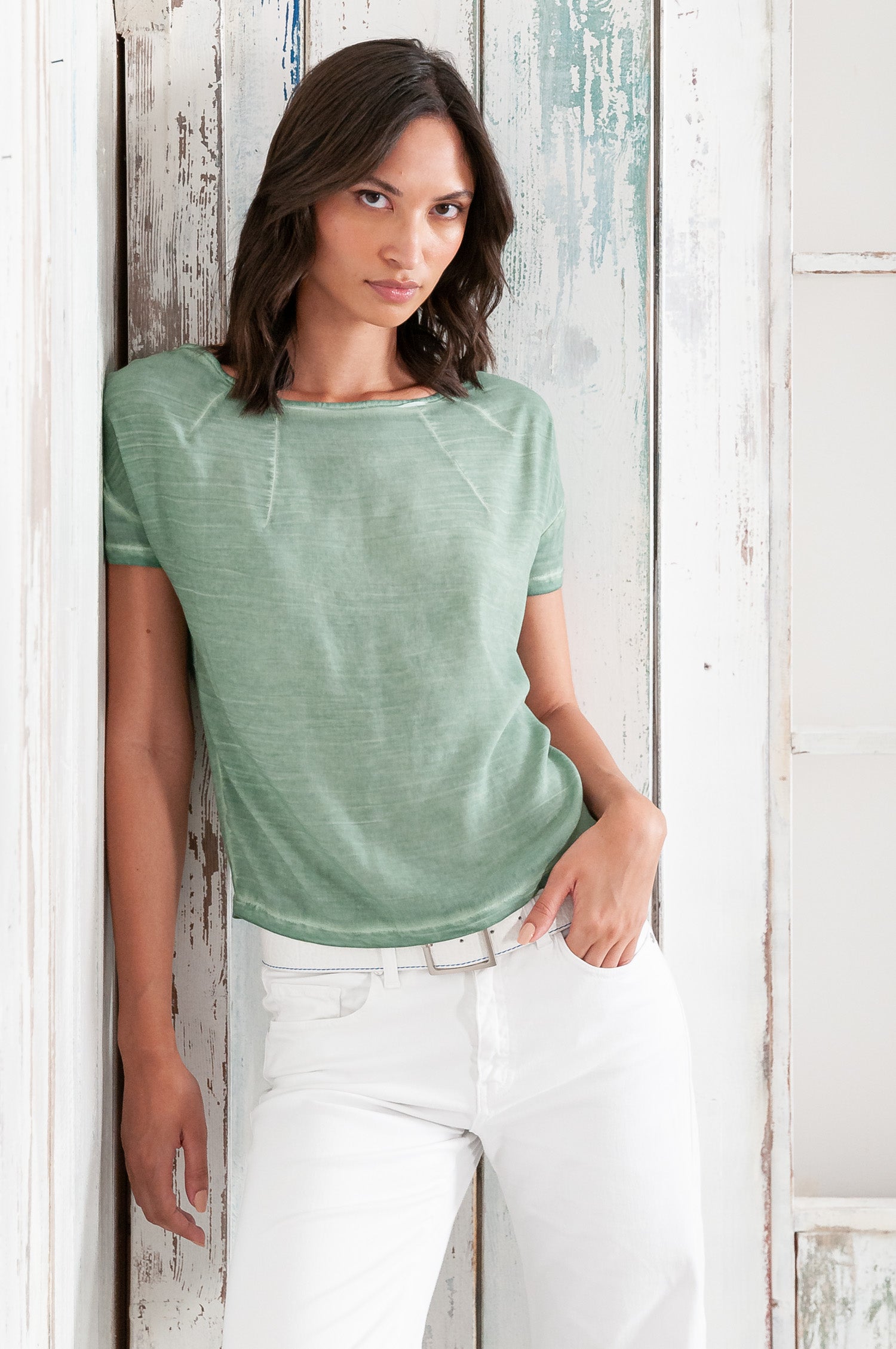 Cyprus T-Shirt - Women's Viscose T-Shirt - Juniper