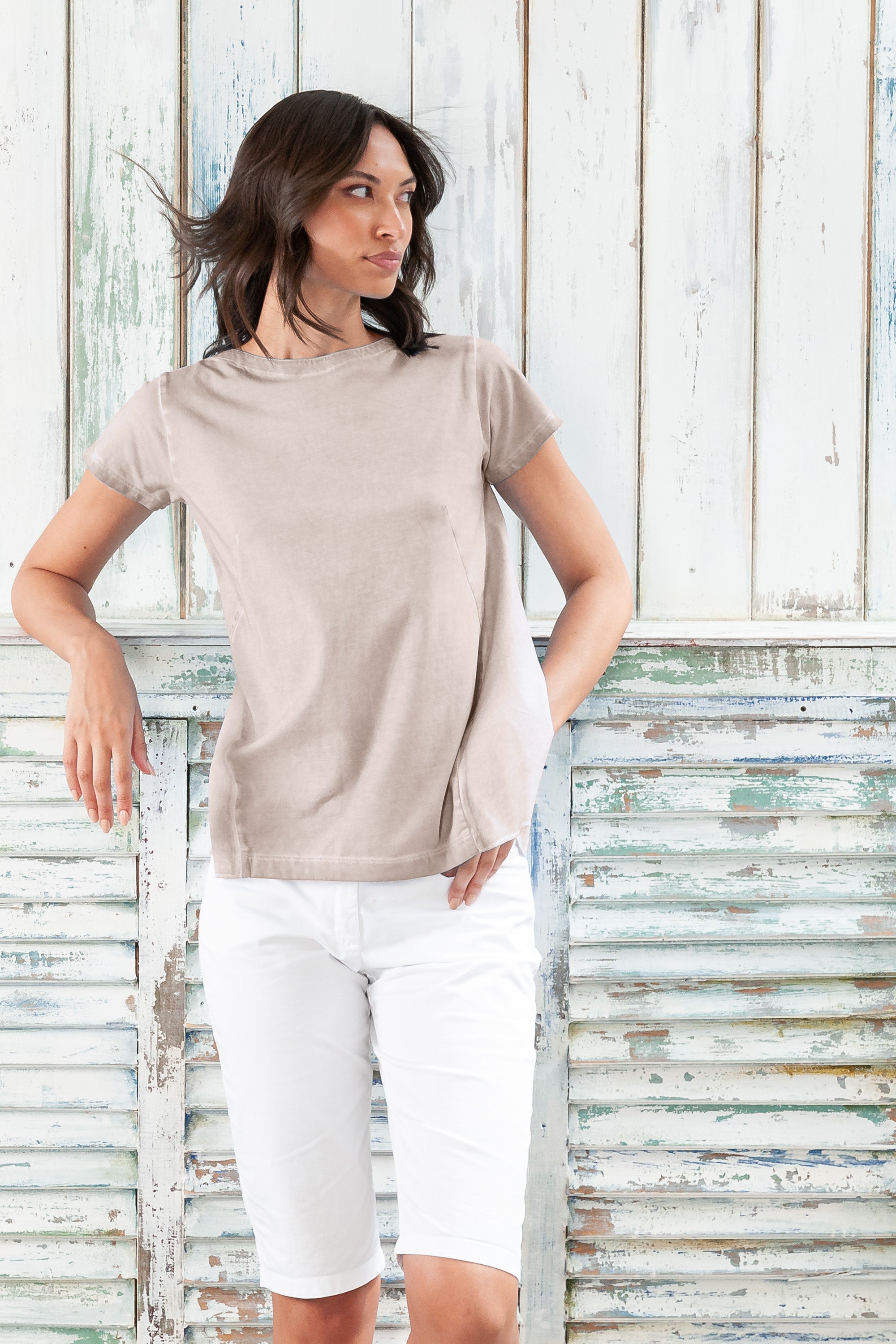 Flashback T-Shirt - Women's Stretchy Cotton T-Shirt - Canapa
