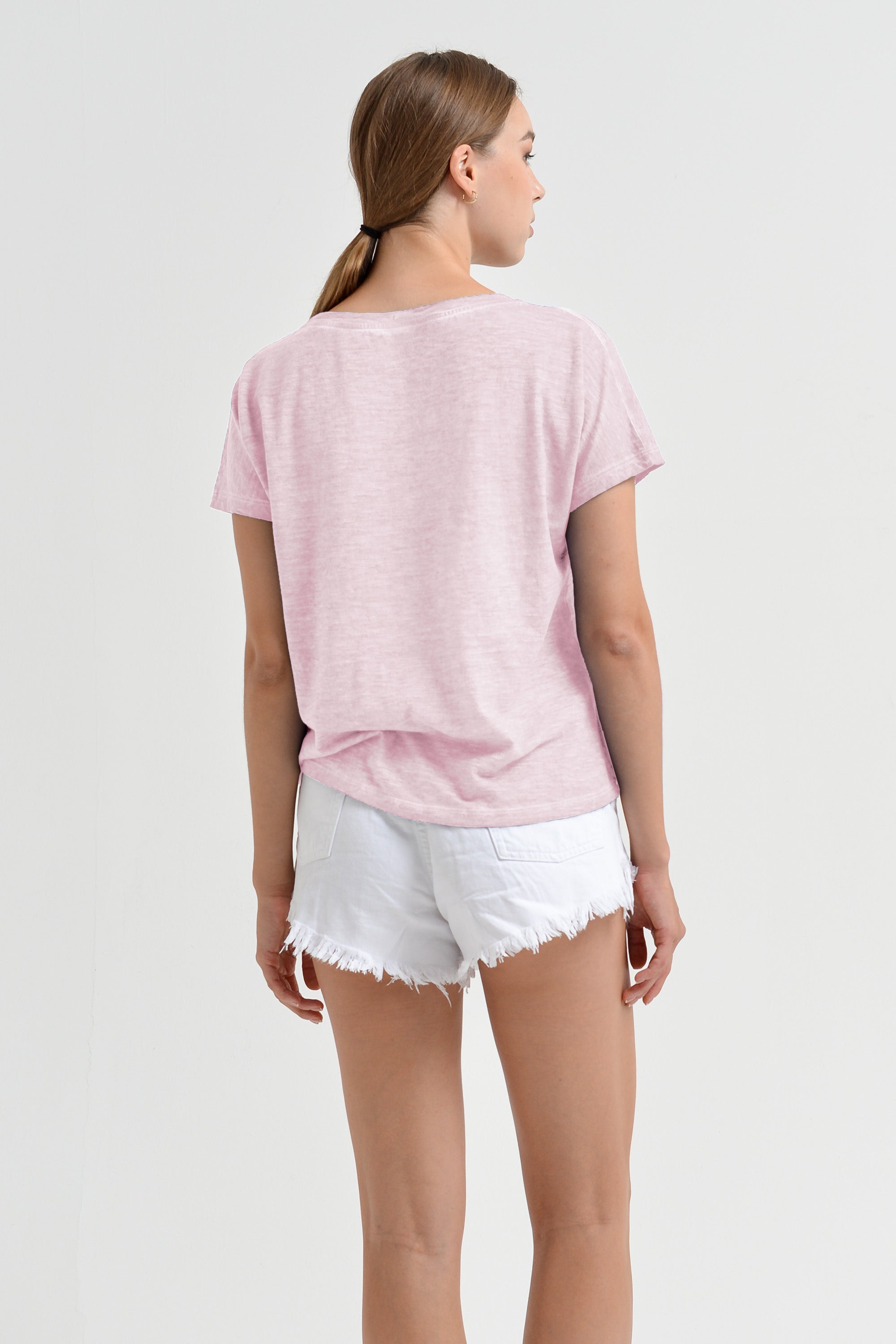 Olbia T-Shirt - Women's Crewneck T-Shirt - Rose