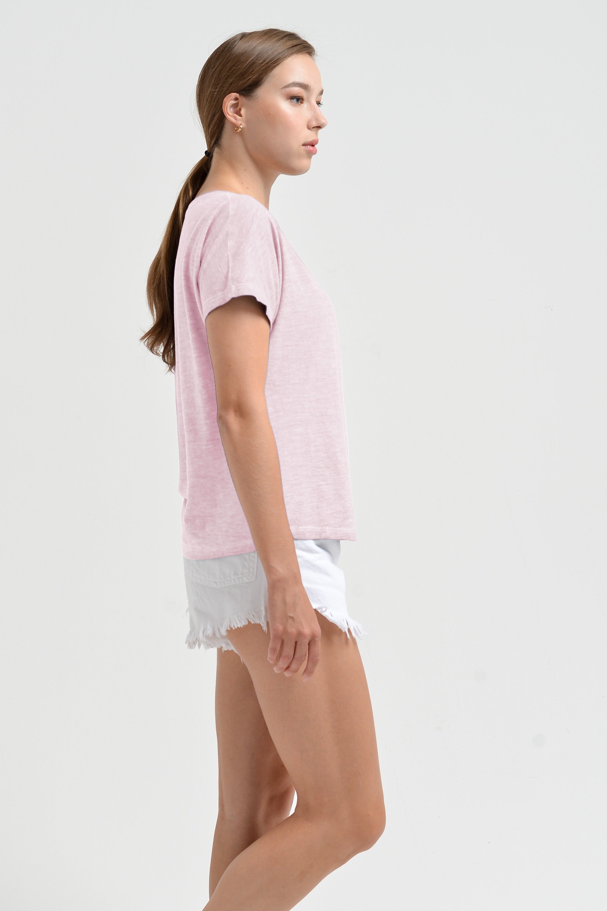 Olbia T-Shirt - Women's Crewneck T-Shirt - Rose