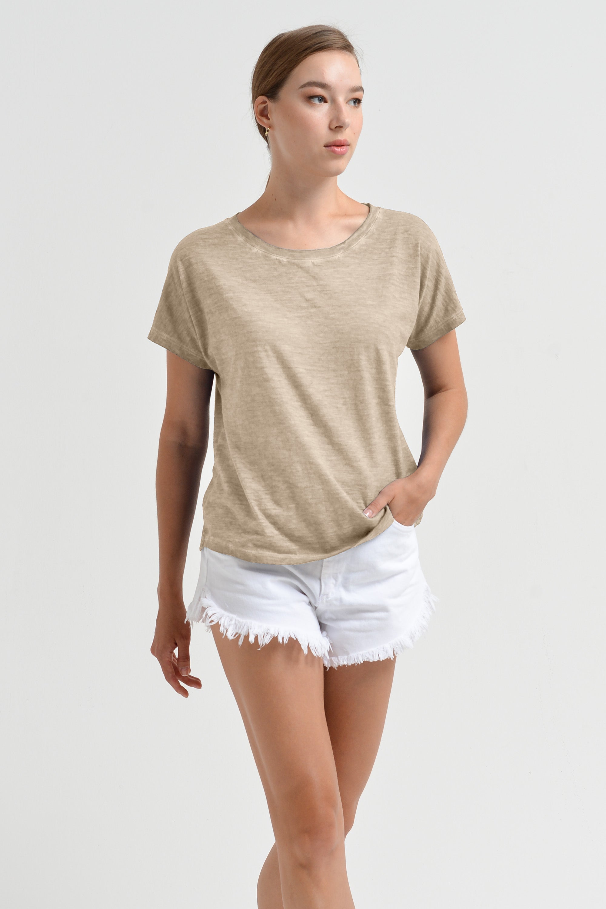 Olbia T-Shirt - Women's Crewneck T-Shirt - Harbor